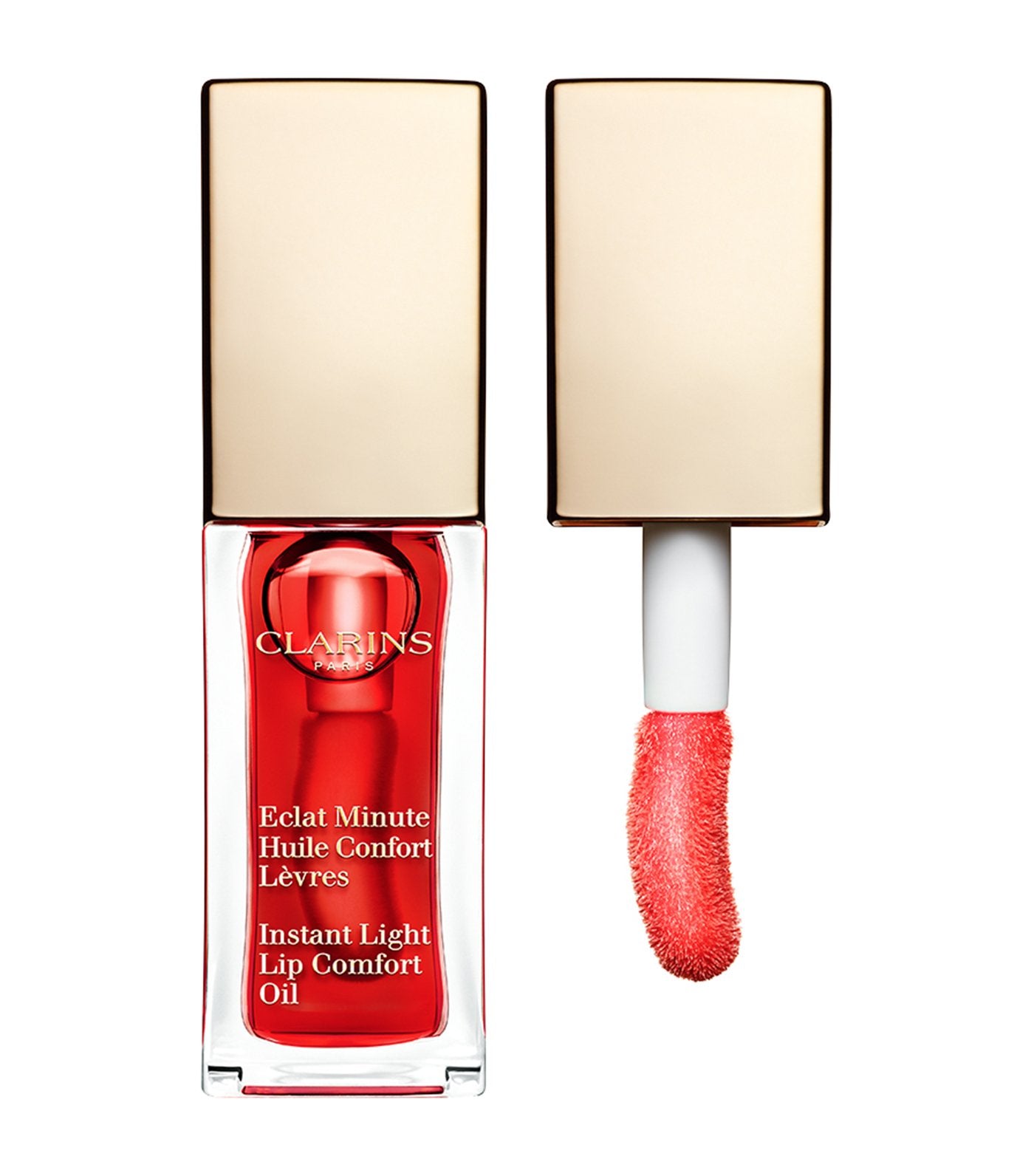 clarins 03 red berry instant light lip comfort oil