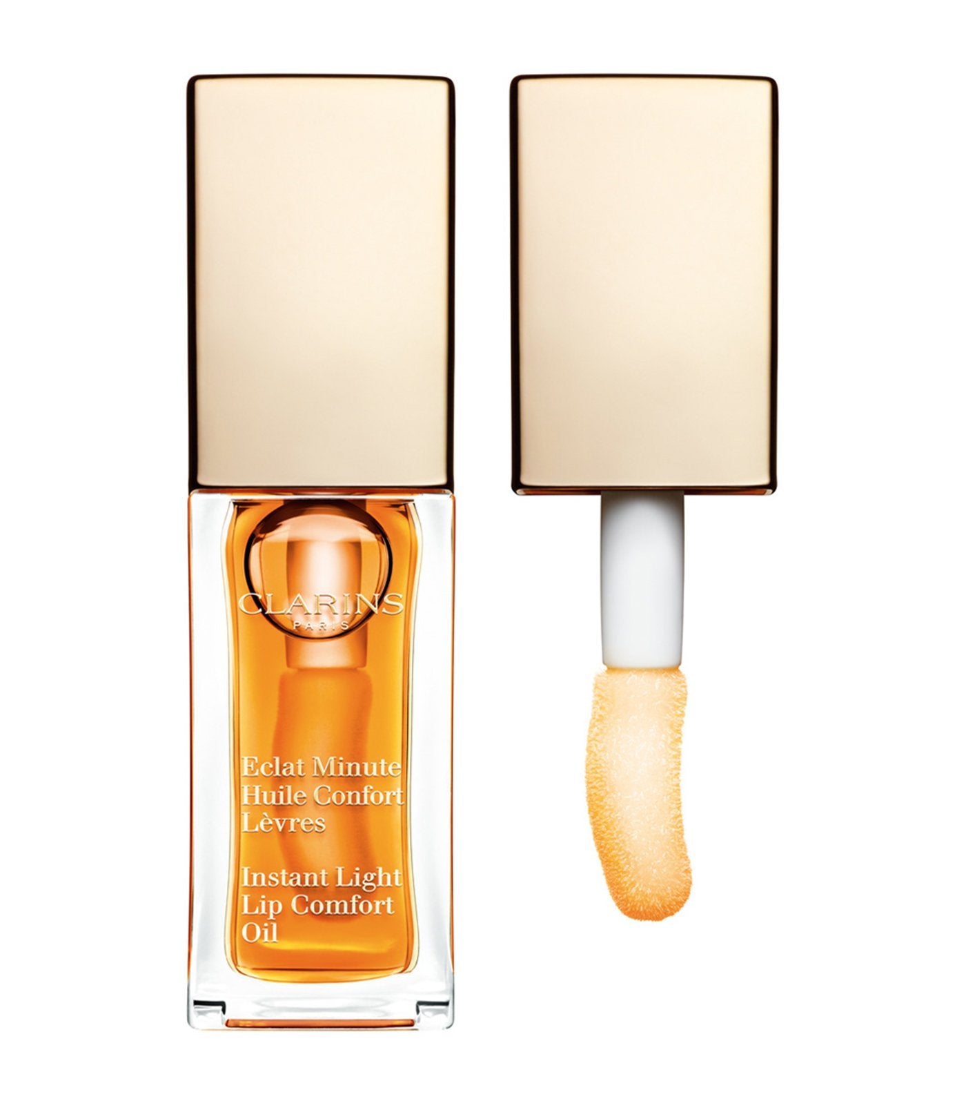 clarins 01 honey instant light lip comfort oil