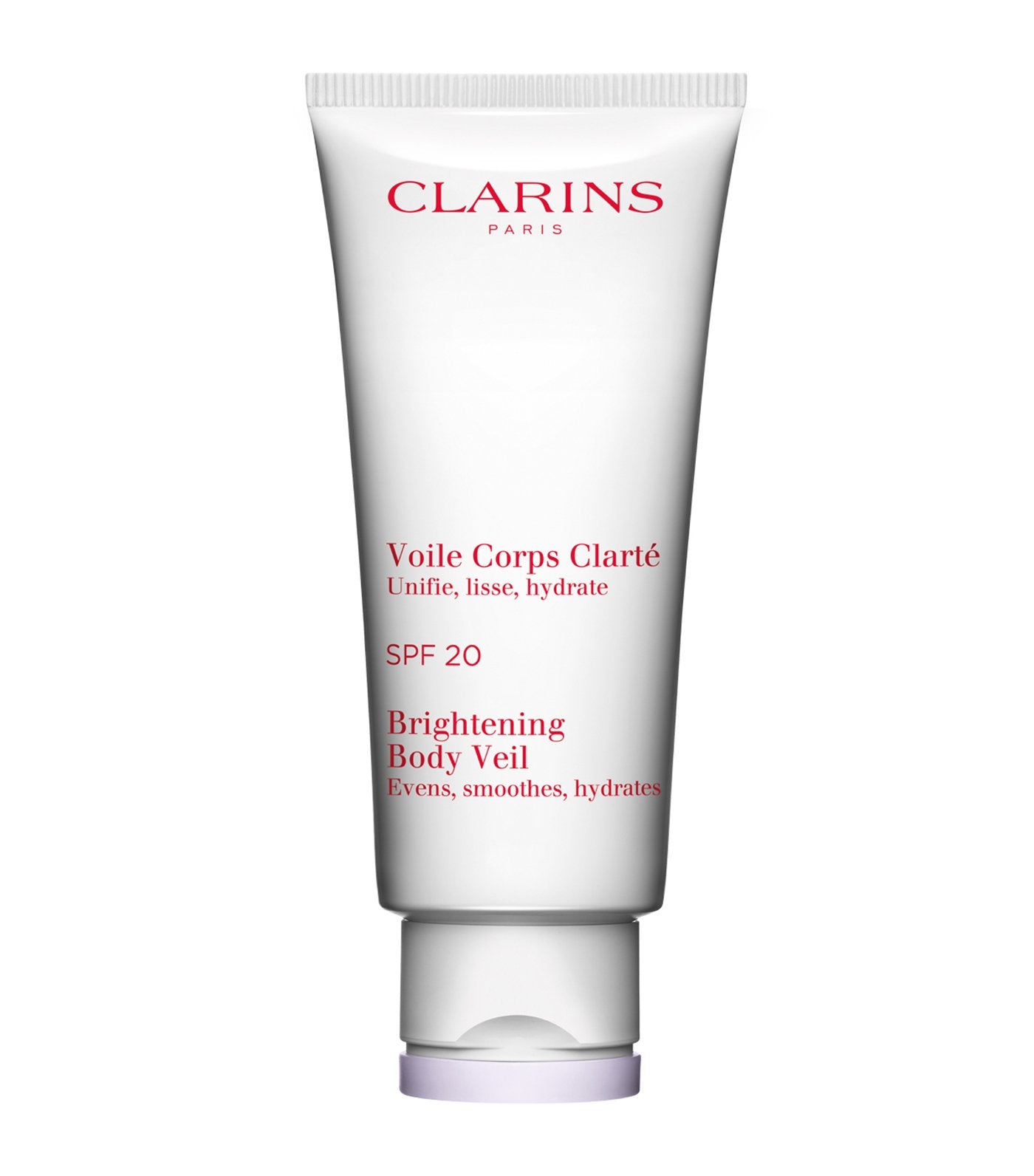 clarins white plus brightening body veil spf 20 PA++