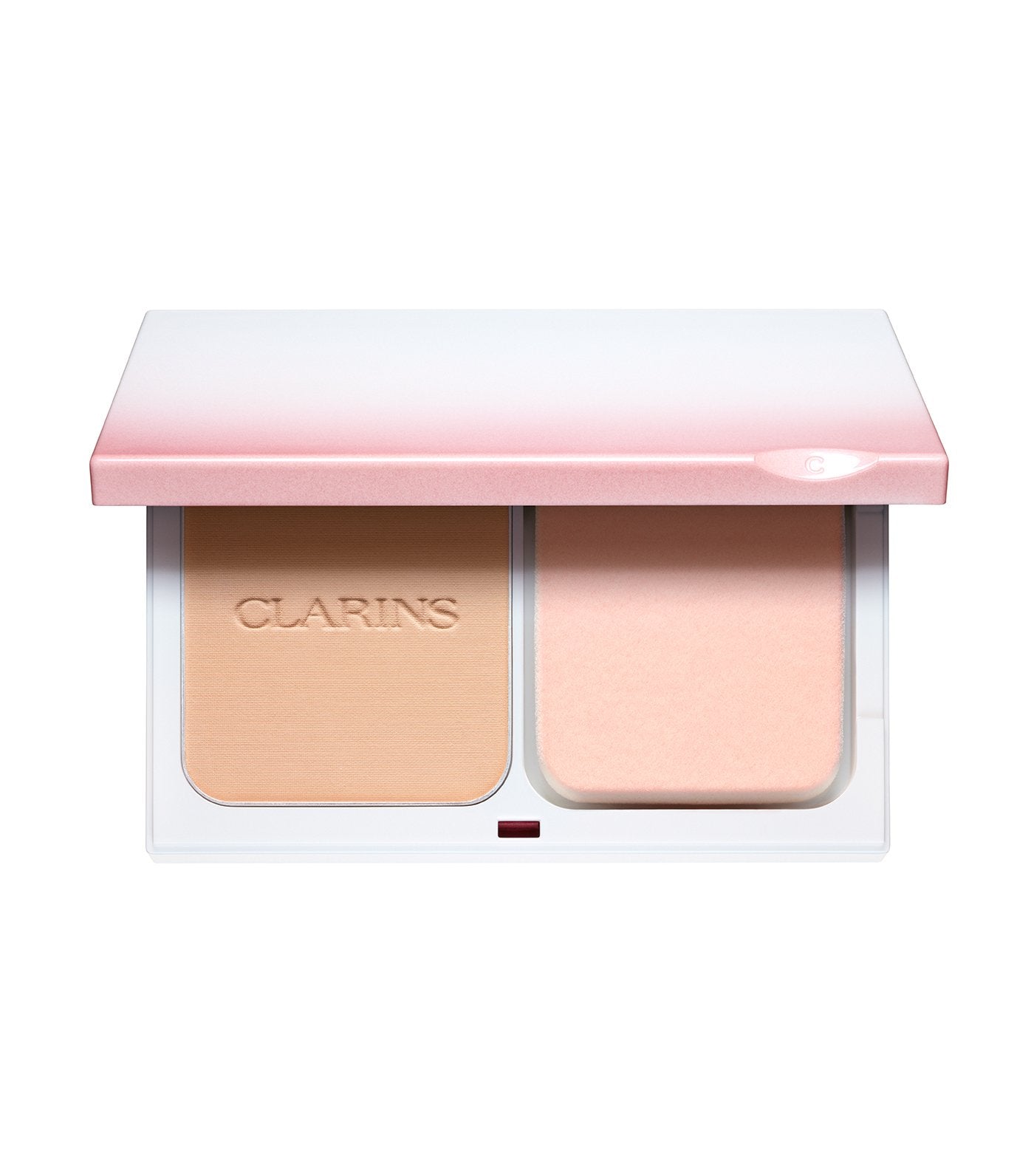 clarins 01 ivory white plus brightening powder foundation spf 15 PA++ 01 Refill