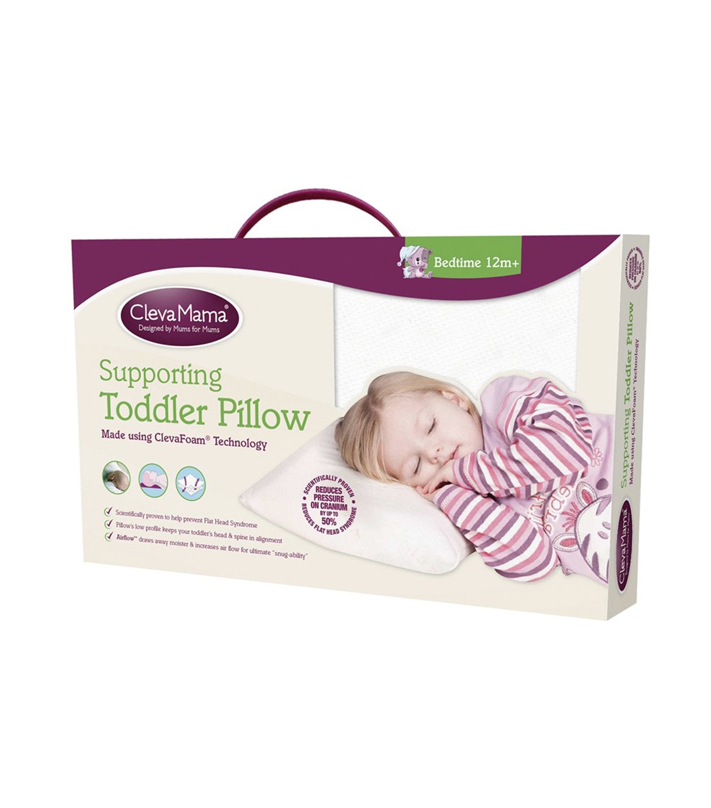 clevamama® clevafoam® toddler pillow