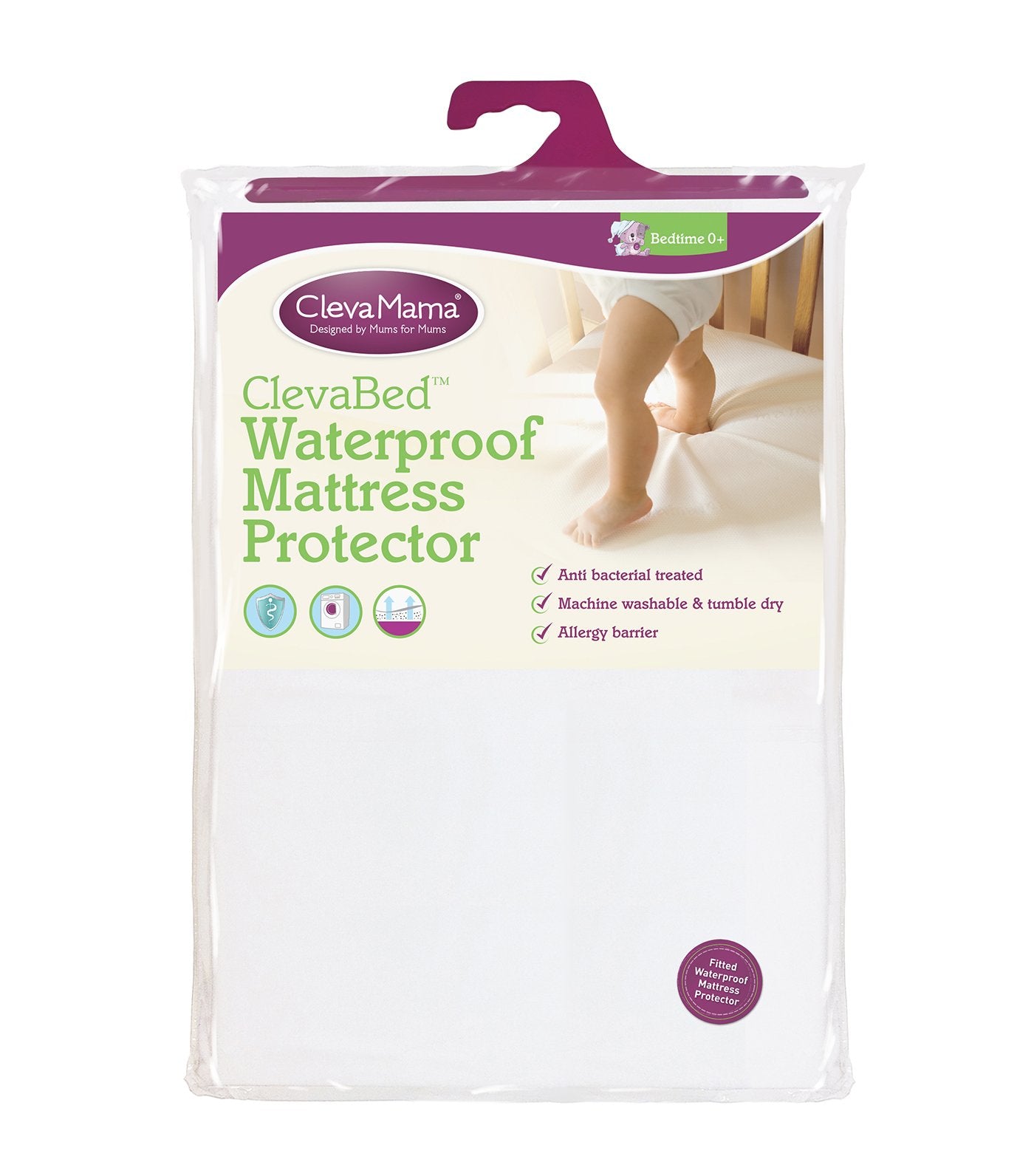 clevamama clevabed mattress protector for cot bed