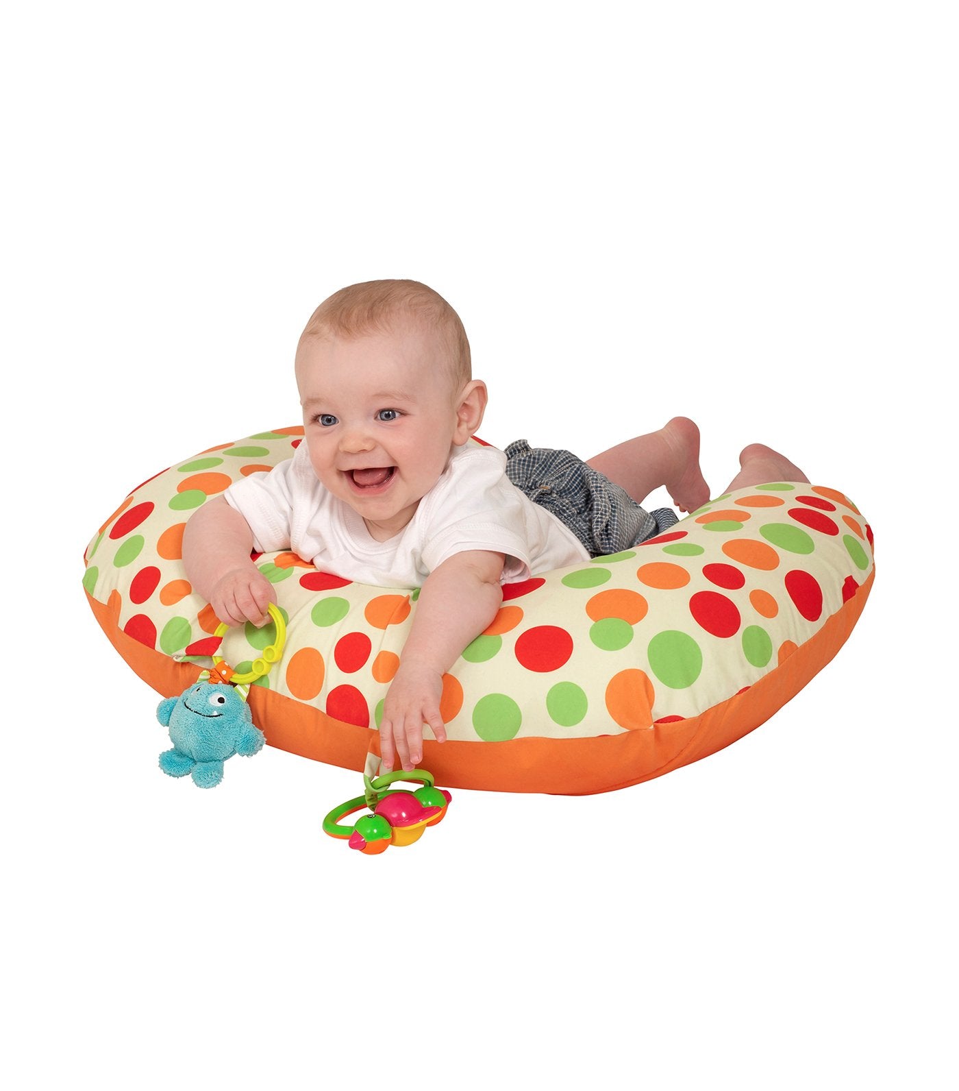 clevamama® multicolor clevacushion™ 10 in 1 nursing pillow