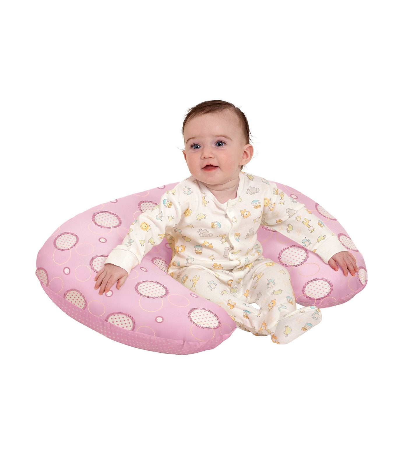 clevamama® pink clevacushion™ 10 in 1 nursing pillow