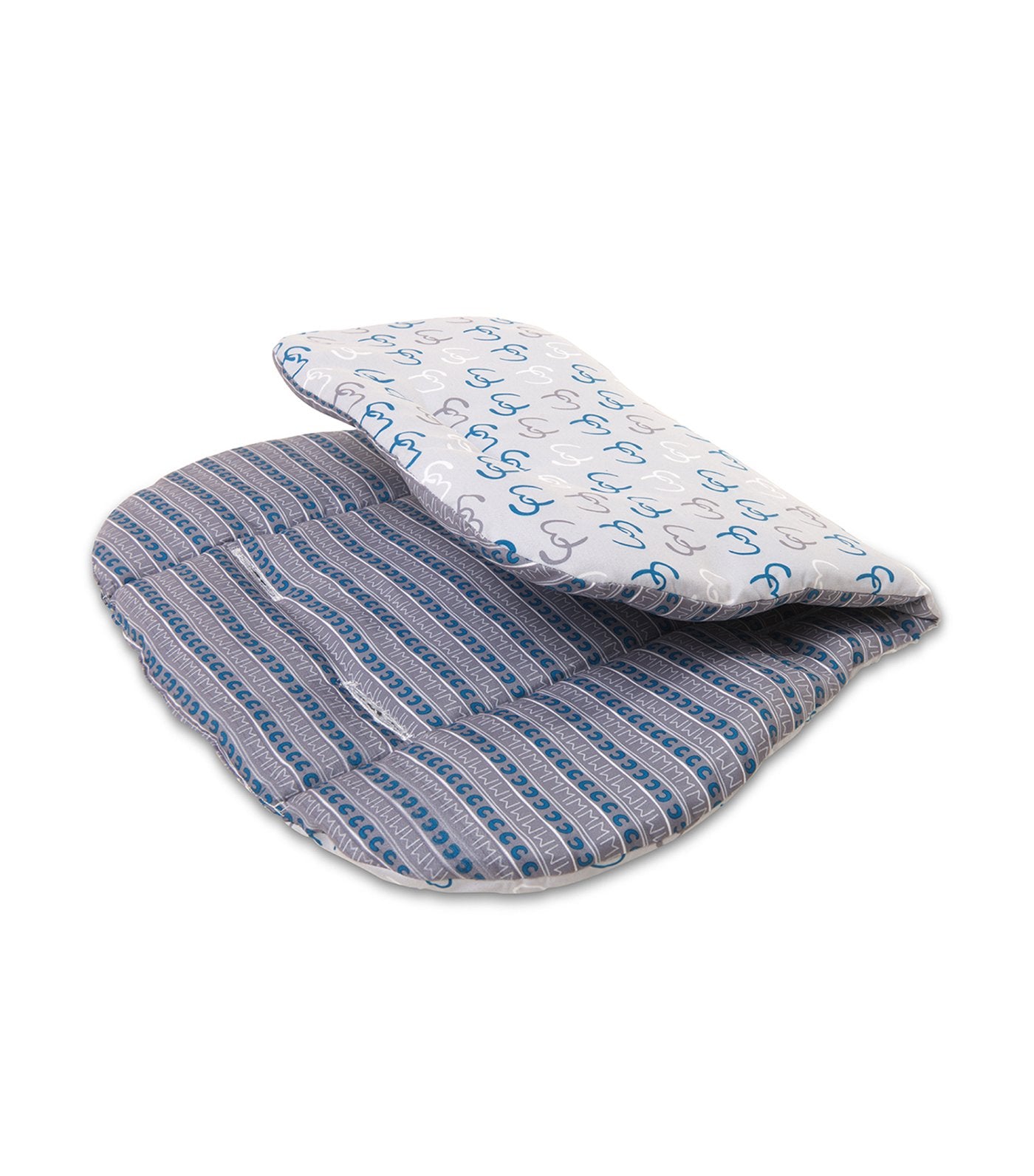 clevamama capri blue stroller liner