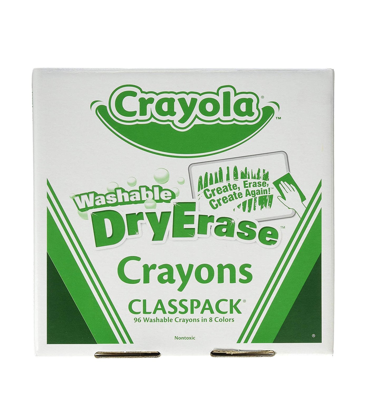 crayola washable dry erase crayons classpack (96 count)