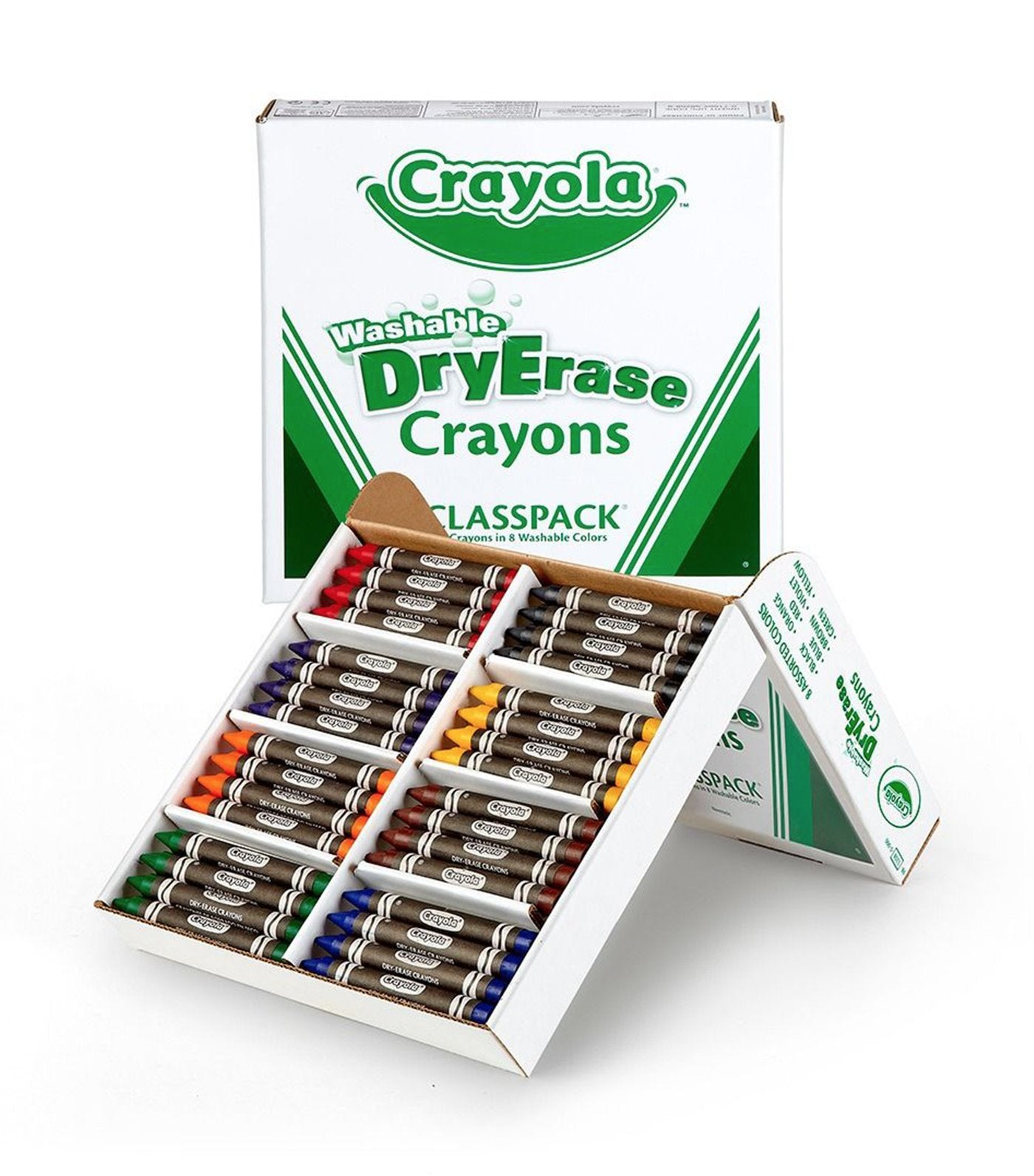 crayola washable dry erase crayons classpack 96 count