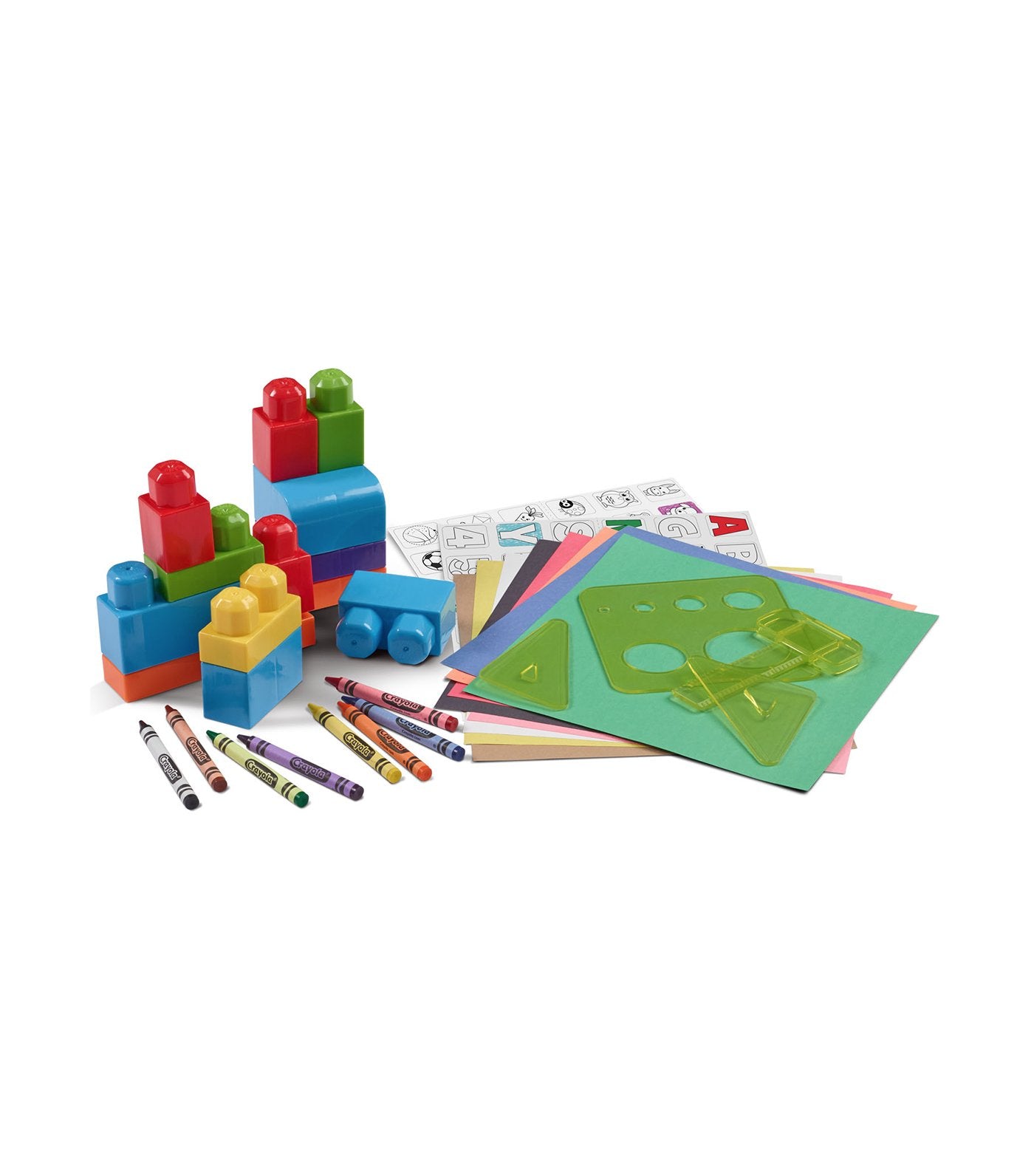 crayola build and draw activity table (40-piece)