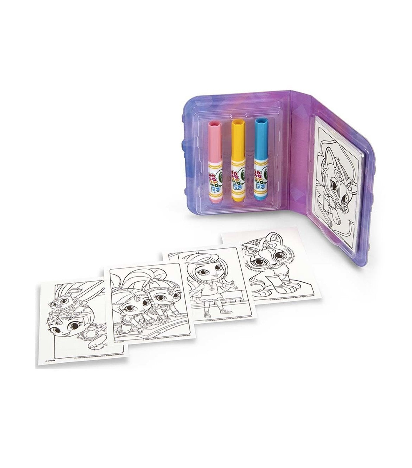 crayola color wonder mess free on the go shimmer and shine