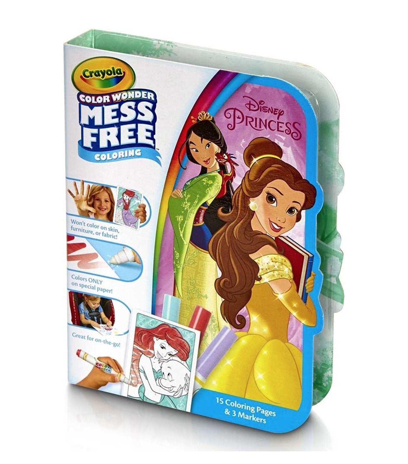 crayola color wonder mess free on the go disney princess 