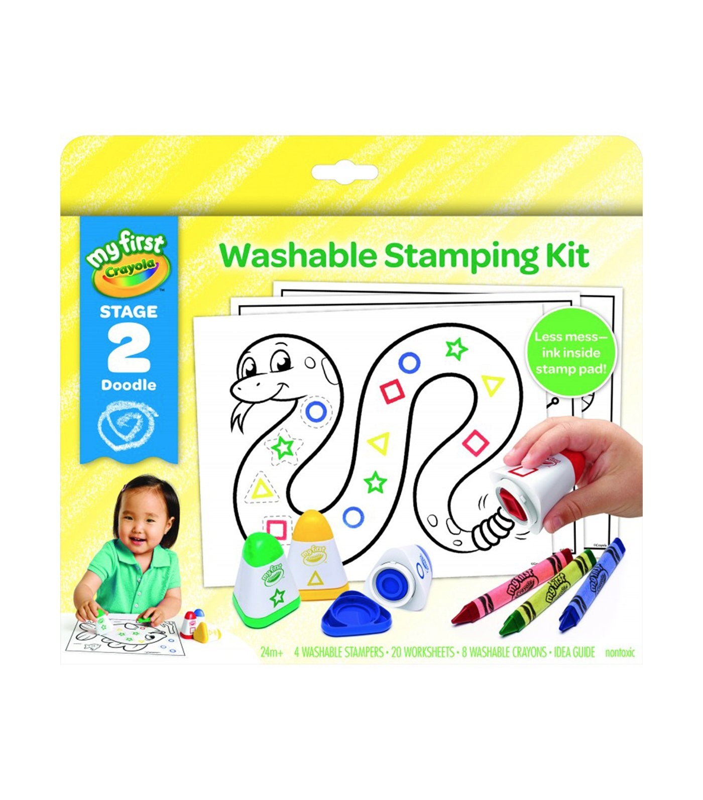 crayola my first washable stamping kit