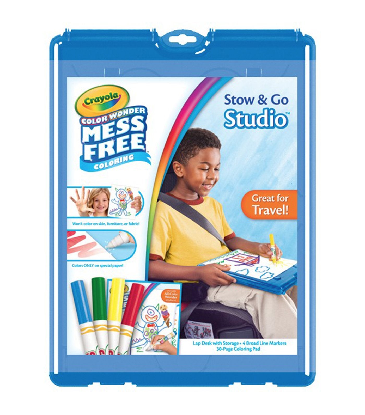 crayola color wonder stow and go studio refresh