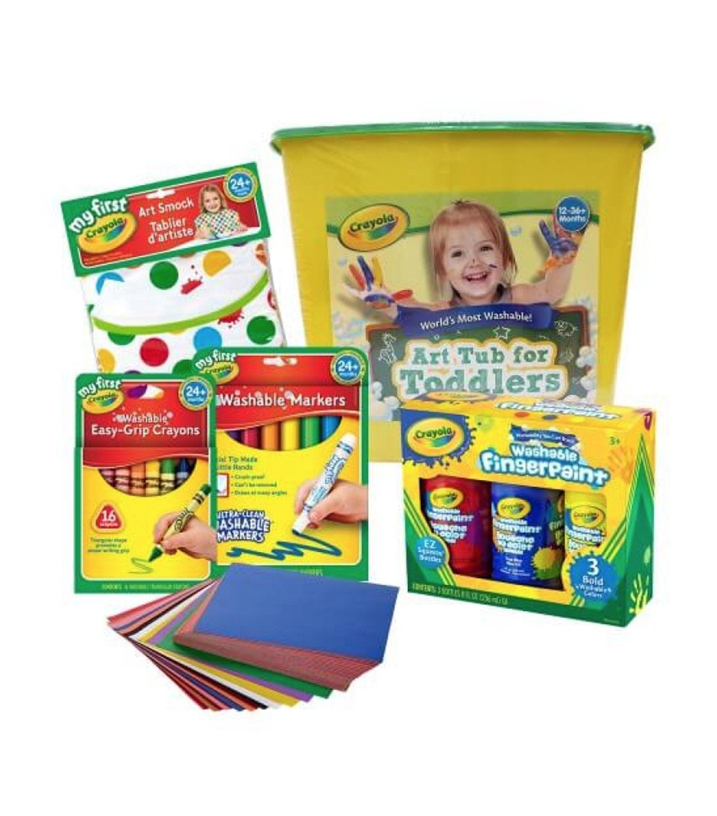 crayola my first art tub for toddlers