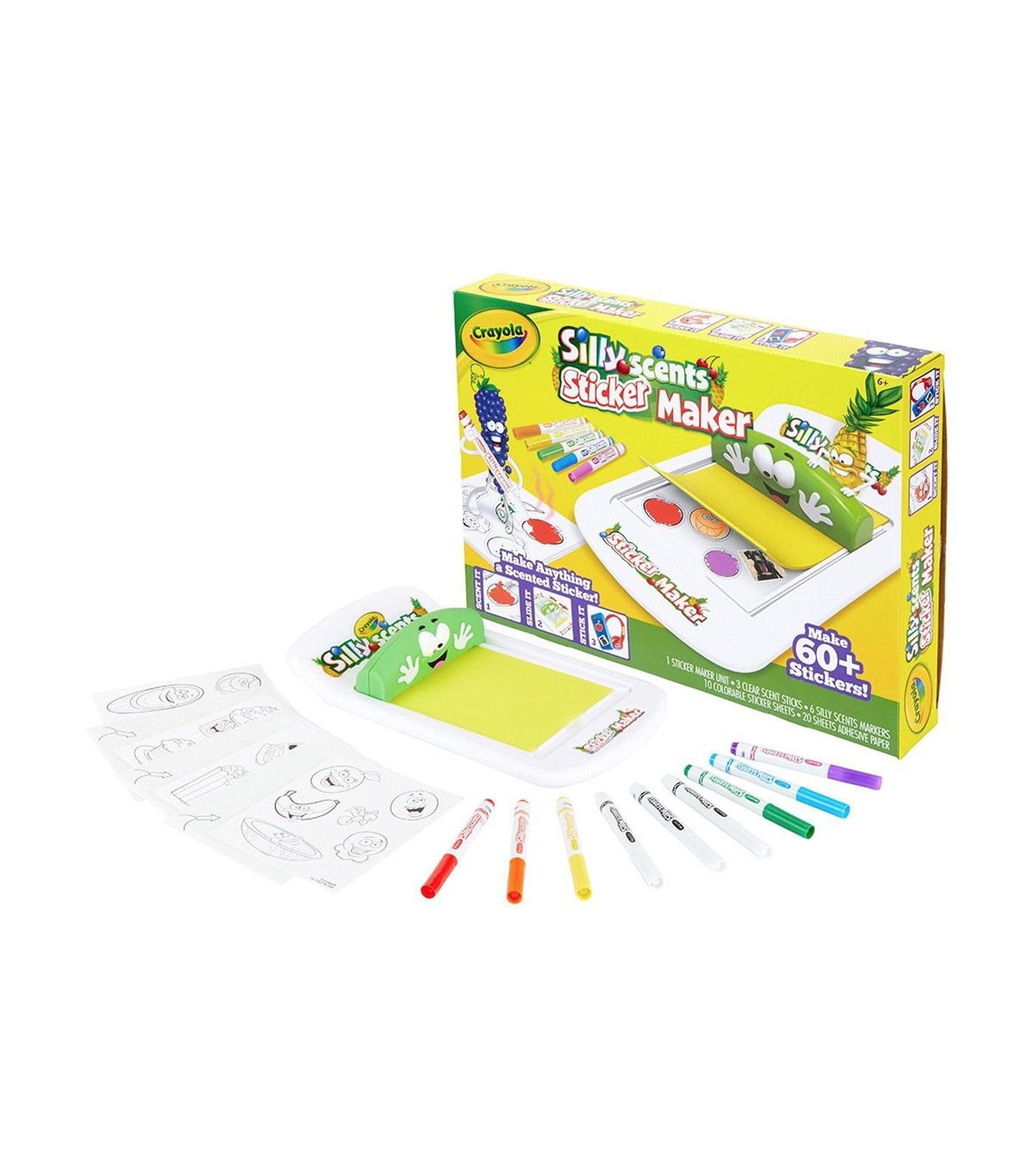 crayola silly scents sticker maker