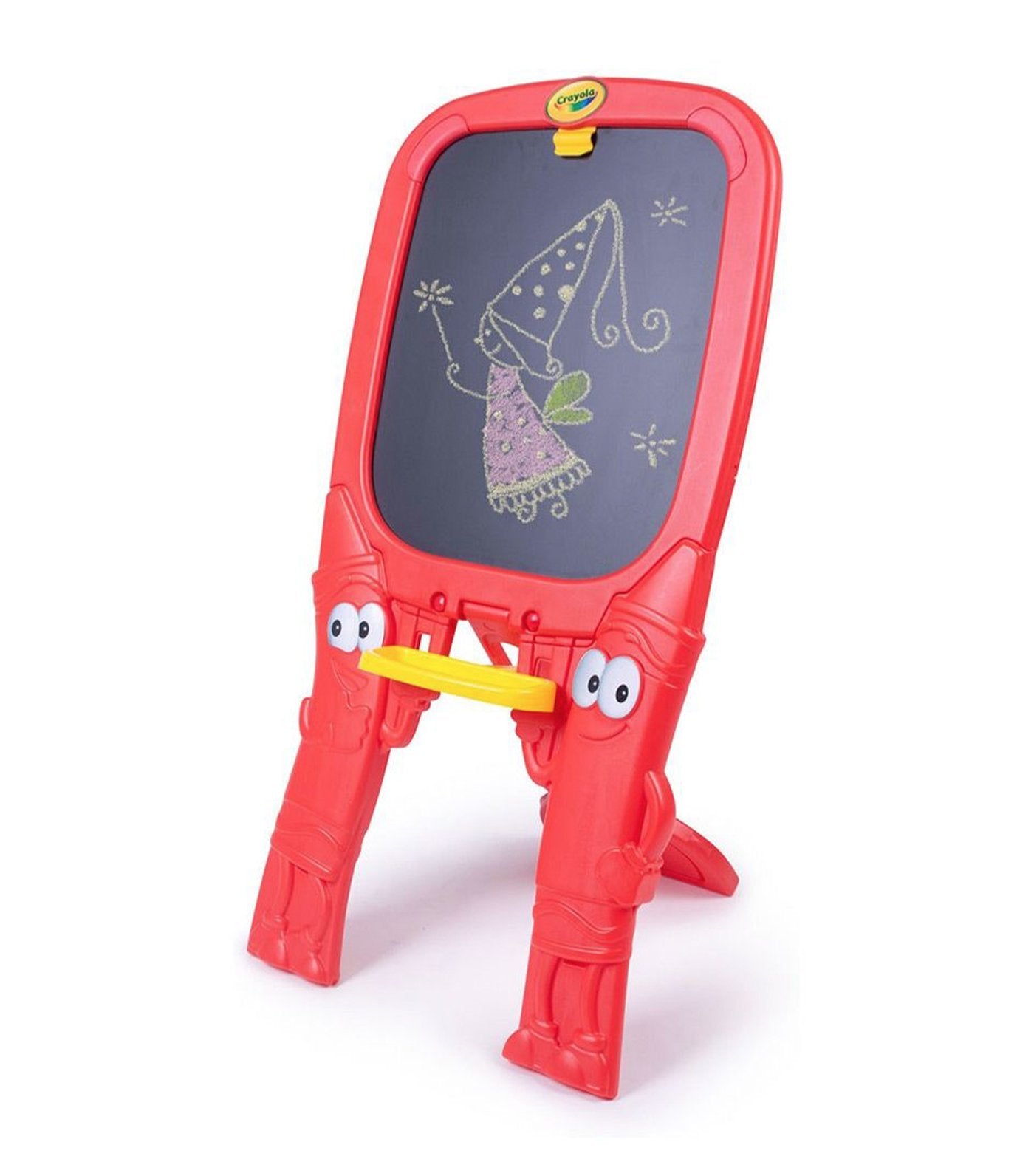 crayola qwikflip double sided easel with split legs