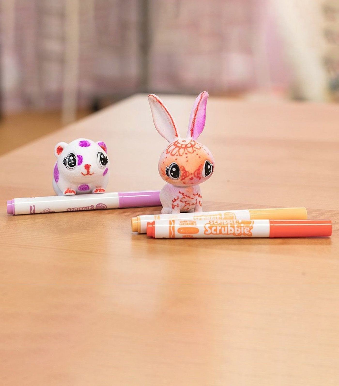 crayola scribble scrubbie pets rabbit hamster