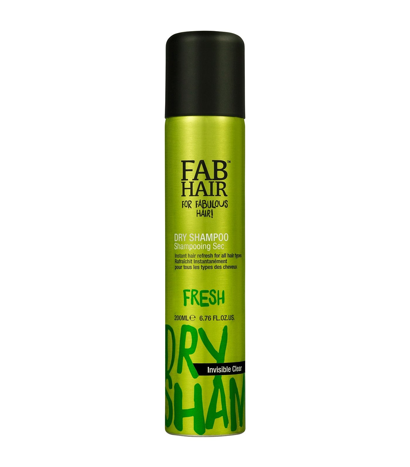 elle basic fab hair invisible clear dry shampoo