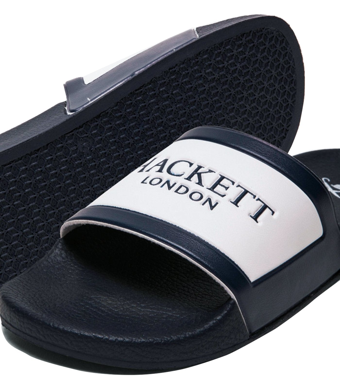 hackett logo slides navy