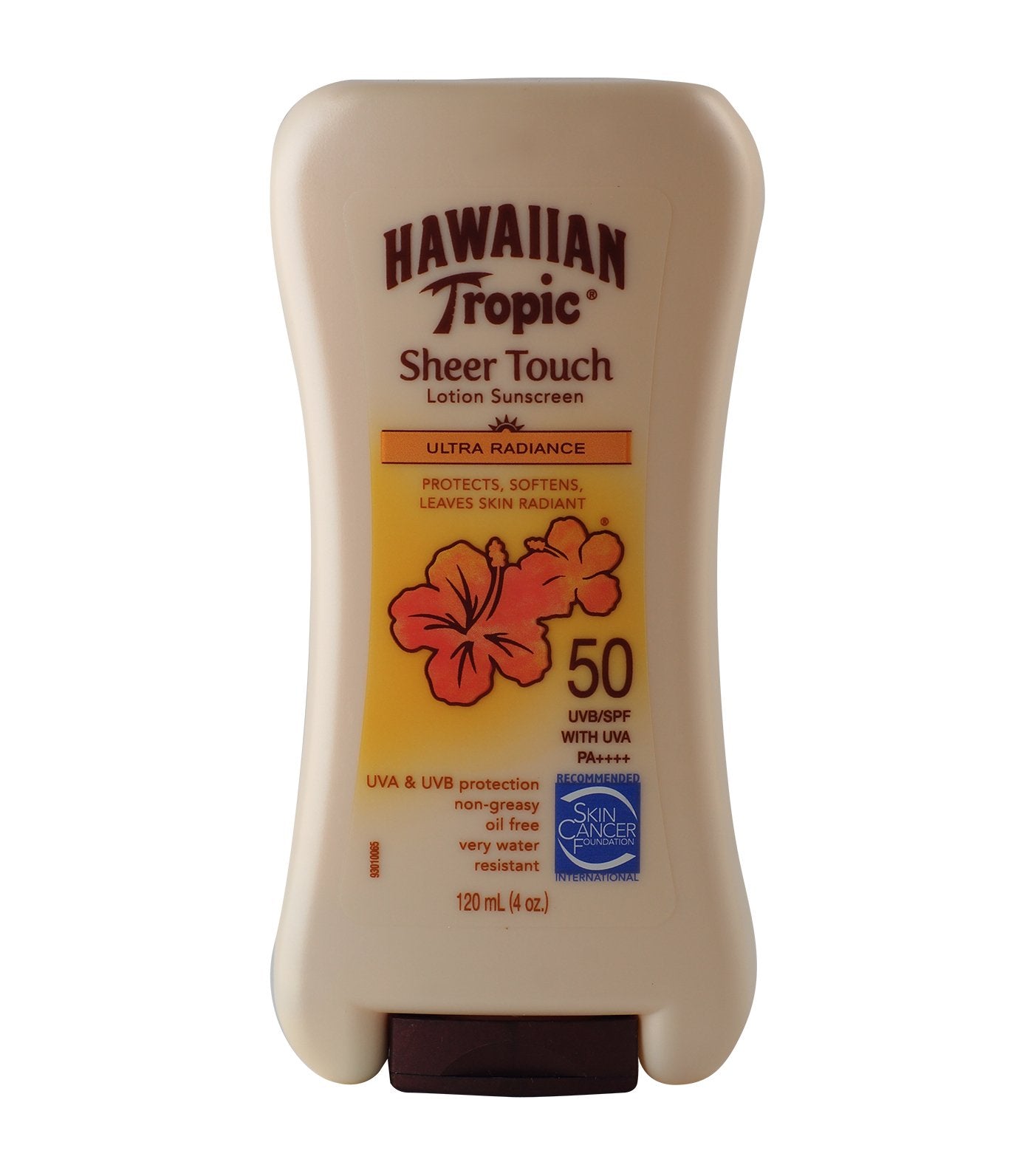 hawaiian tropic sheer touch ultra radiance lotion sunscreen spf 50