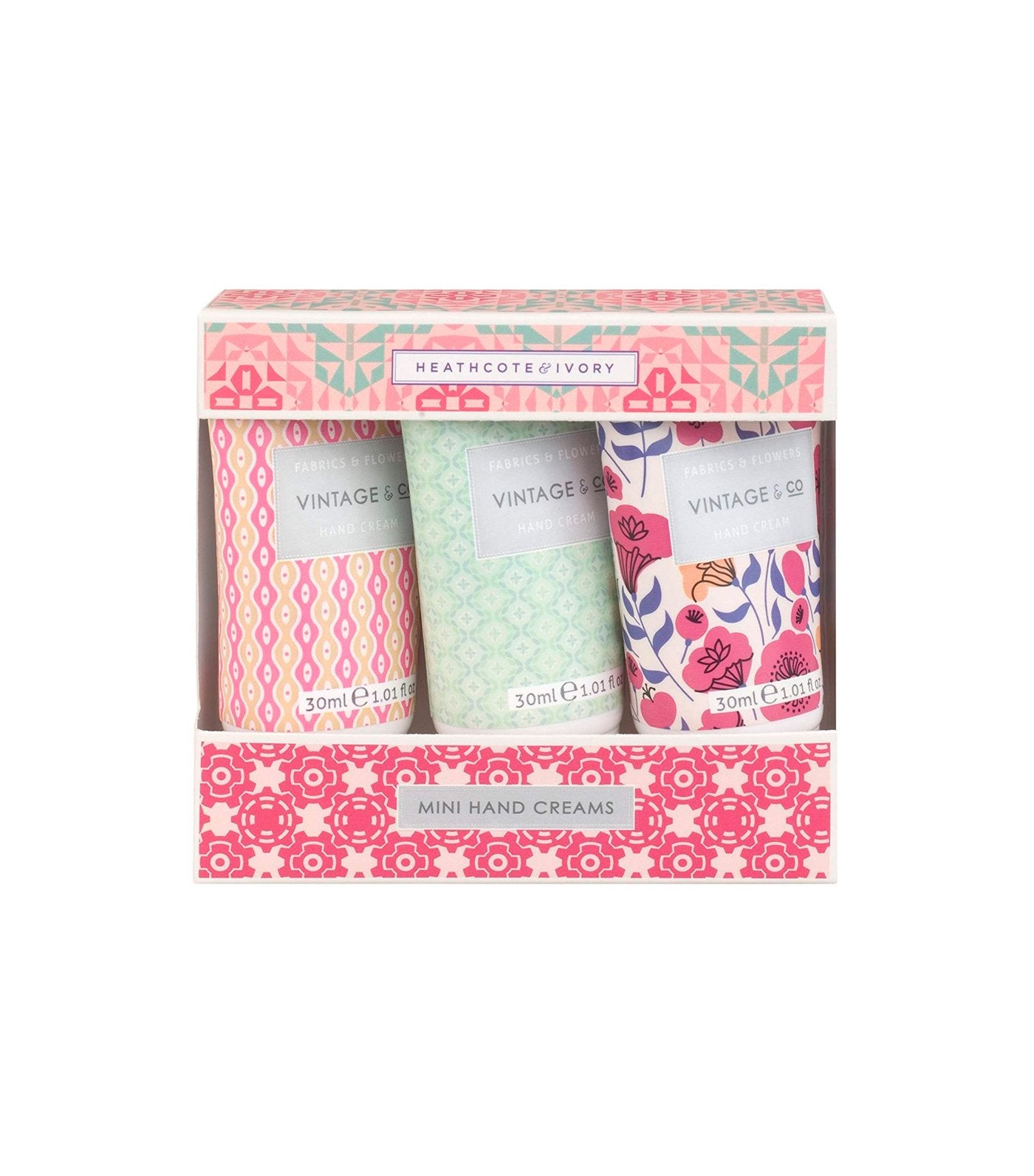Vintage & Co. Fabric & Flowers Mini Hand Creams