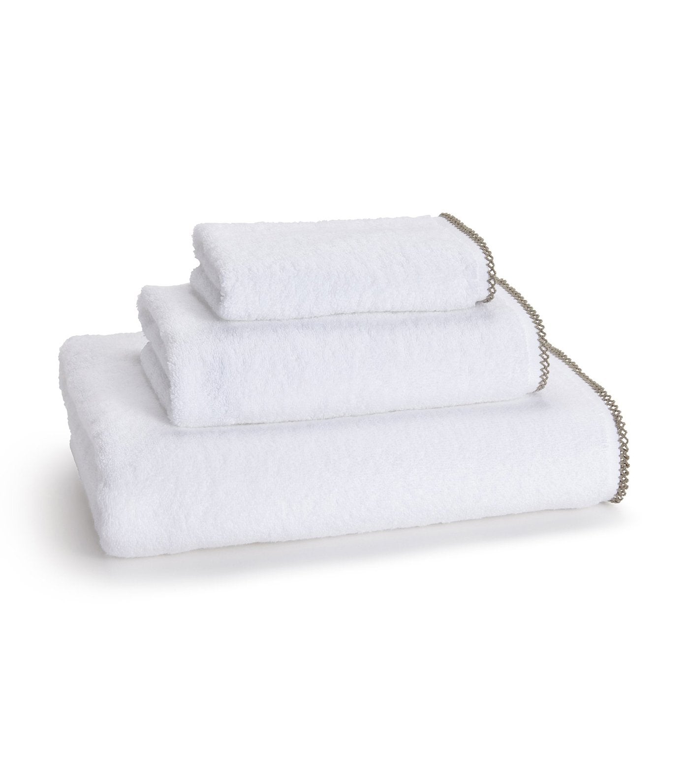 kassatex picot cedar hand towel