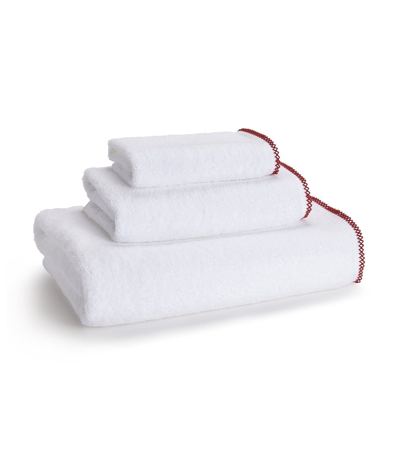 kassatex picot paprika hand towel