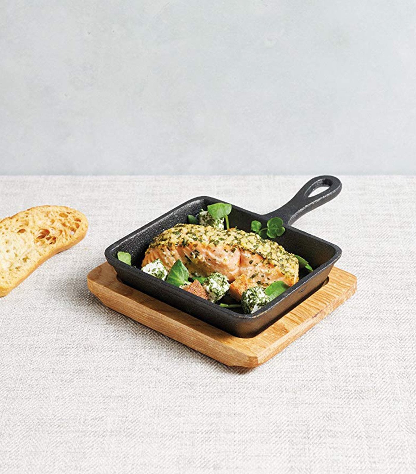 itchencraft master class artesà 12.5cm mini cast iron frying pan