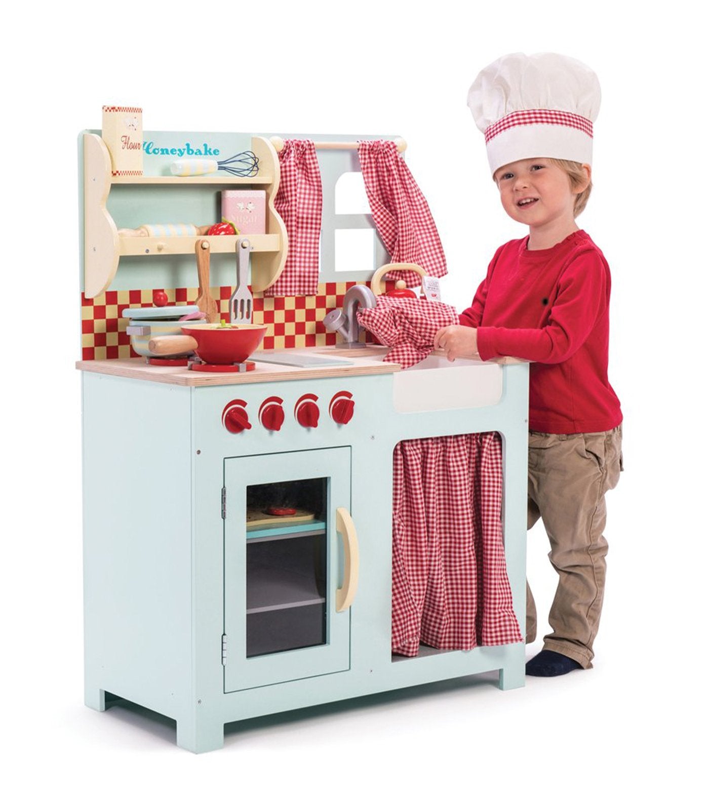 le toy van honeybake pots and pans set