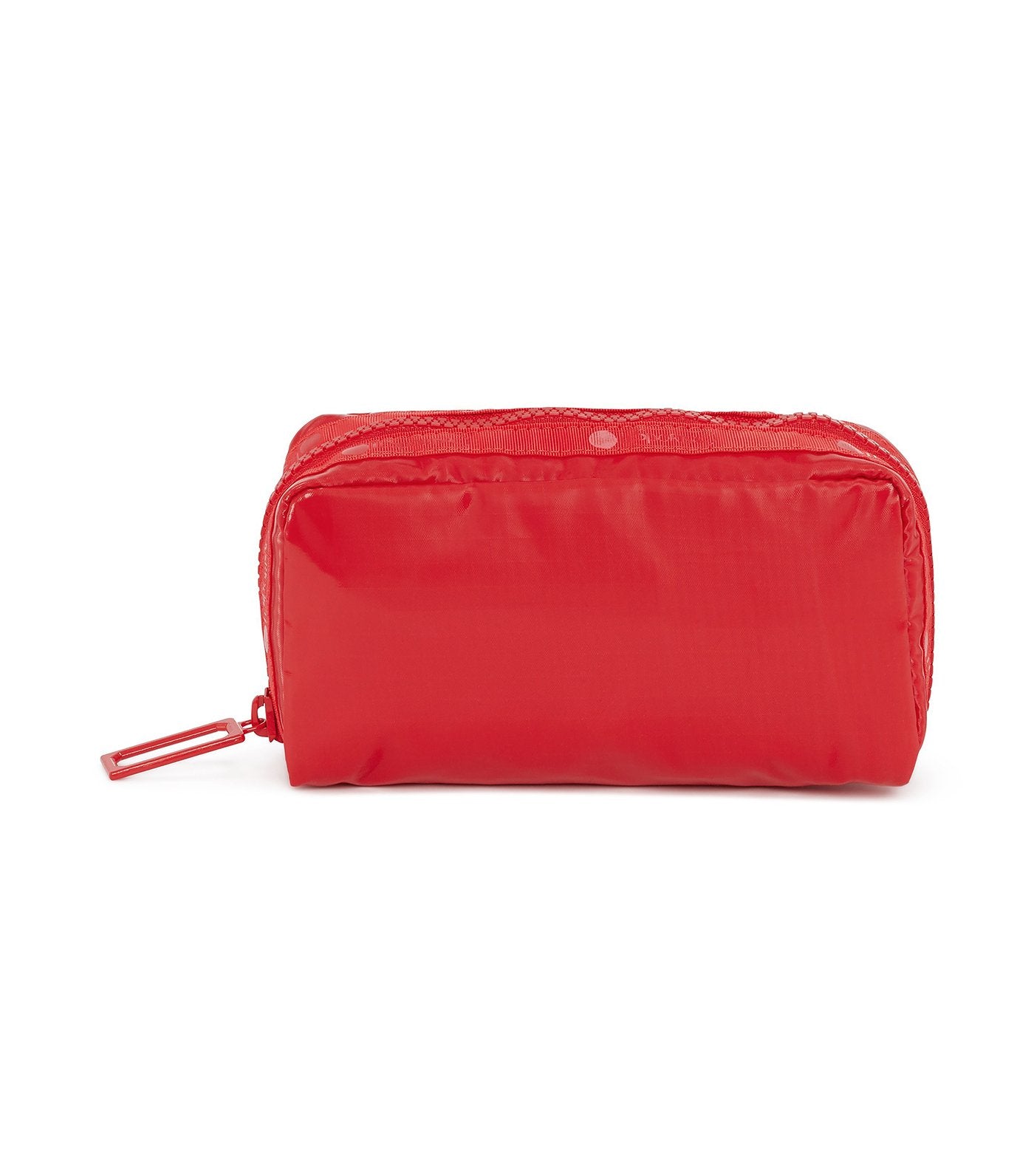 lesportsac fiery red rectangular cosmetic bag