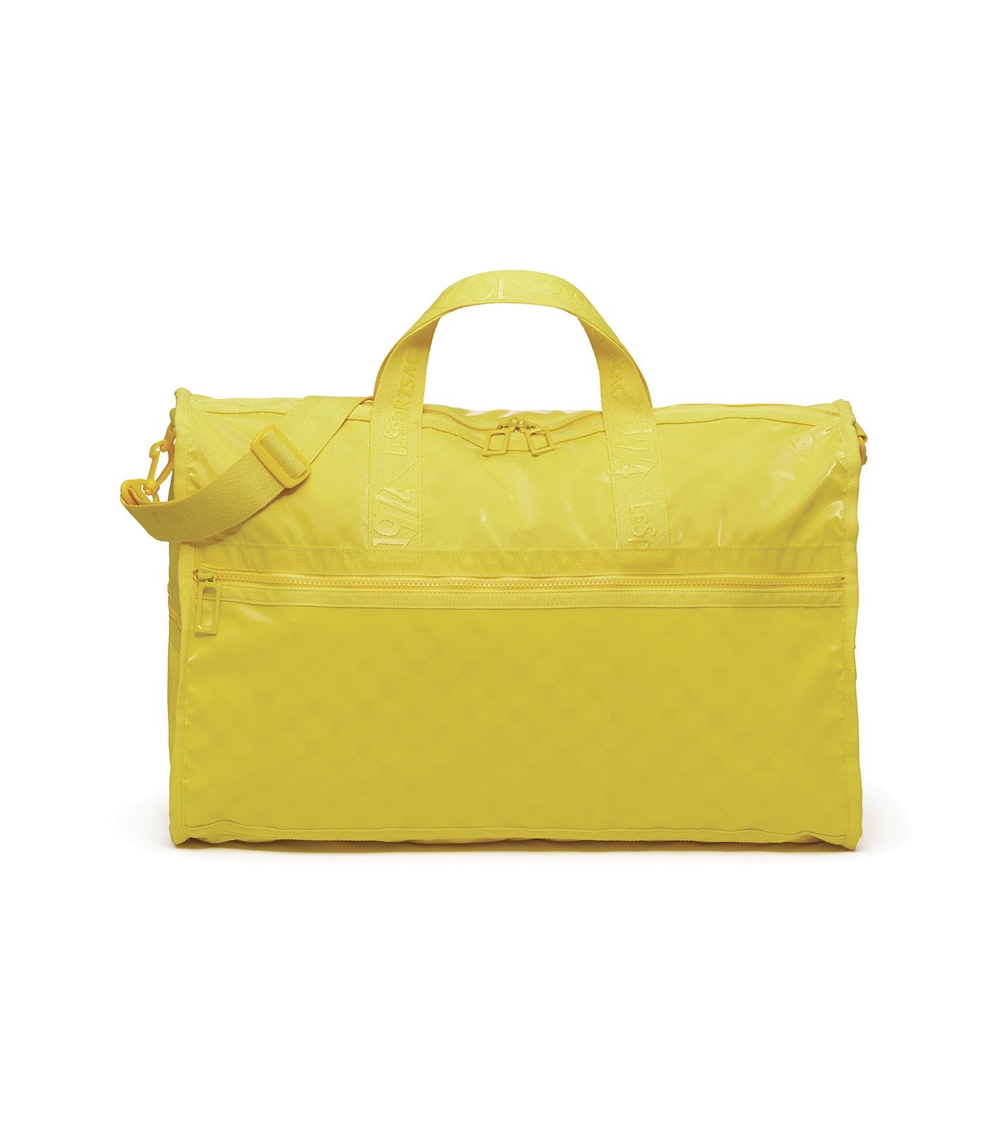 lesportsac lemon burst large weekender