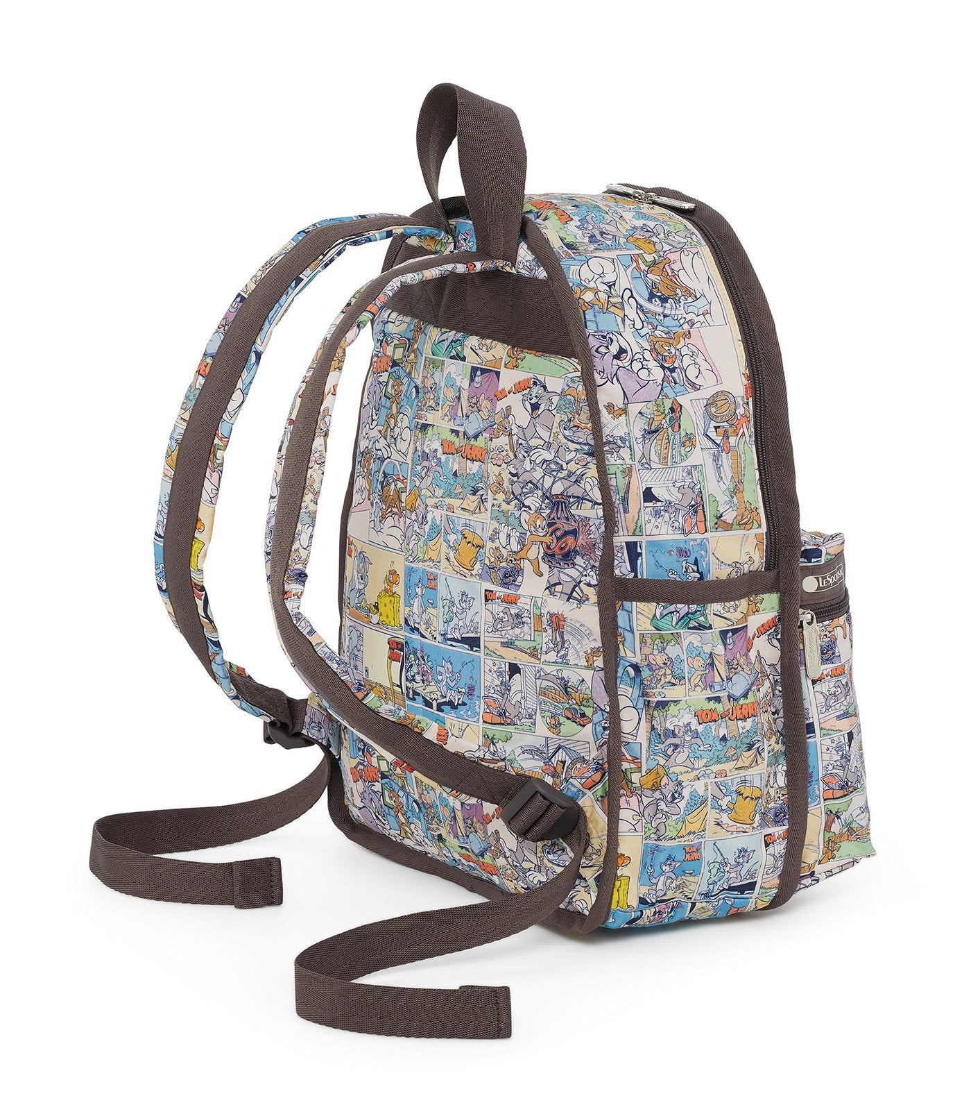 lesportsac x tom and jerry basic backpack comic