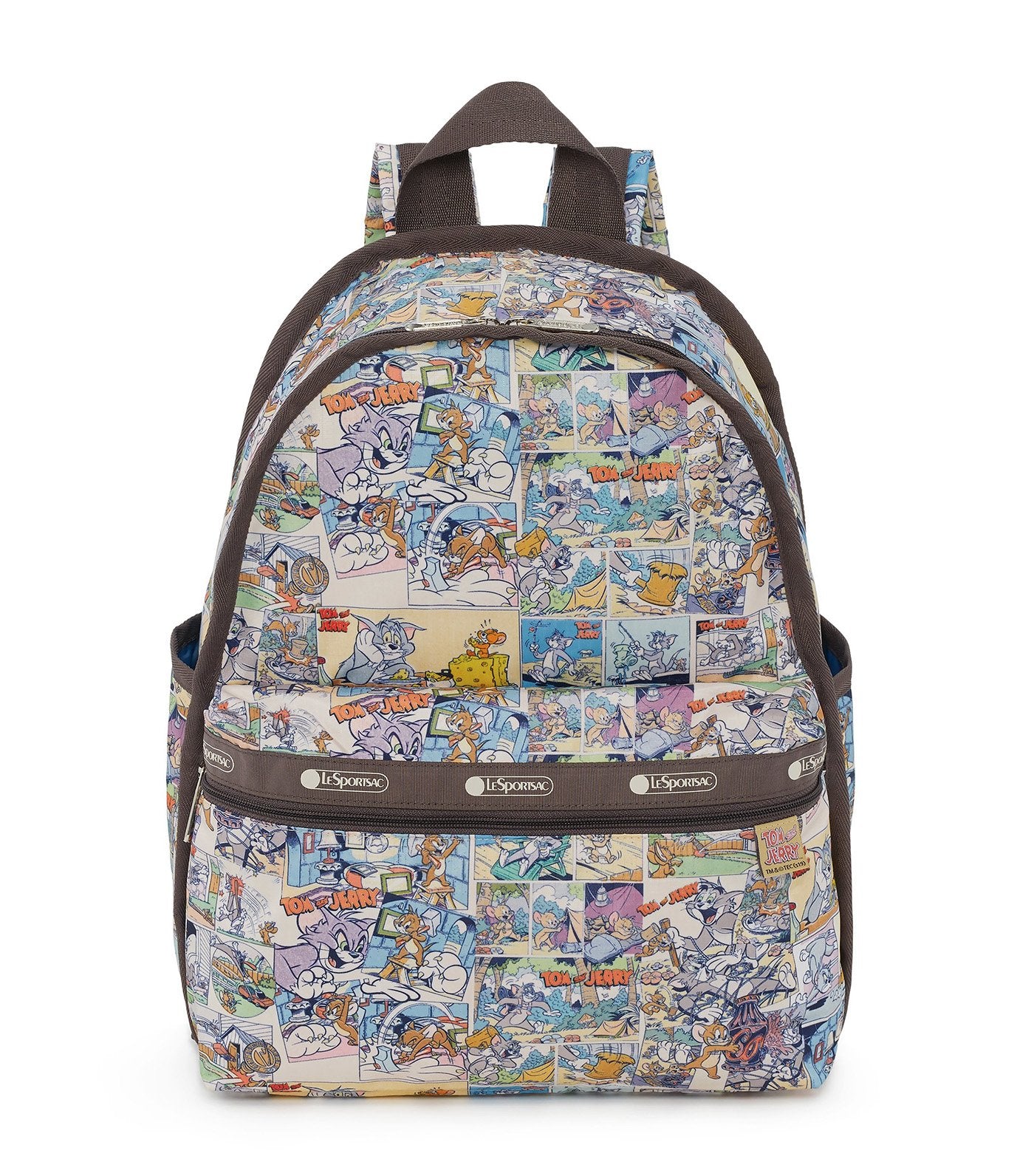 lesportsac x tom and jerry basic backpack comic