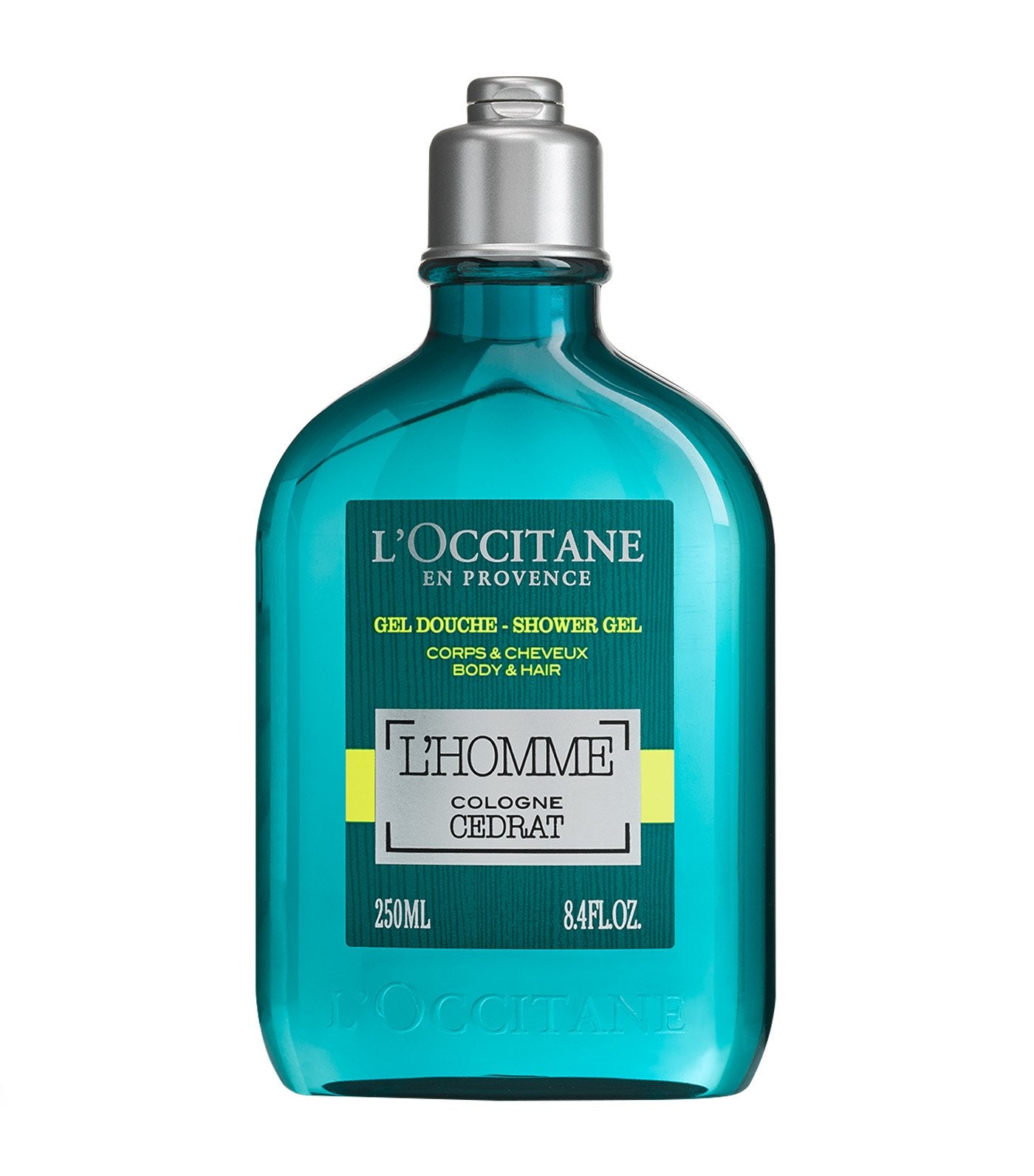 l'occitane l'homme cologne cédrat shower gel body and hair