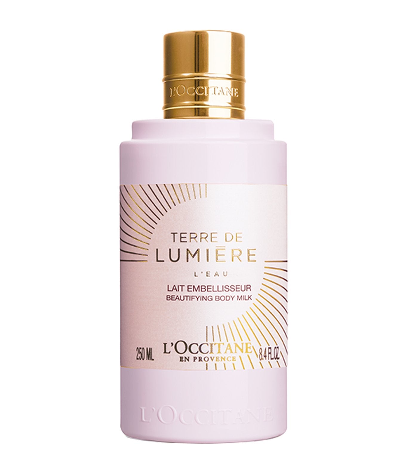 l'occitane terre de lumière beautifying body milk