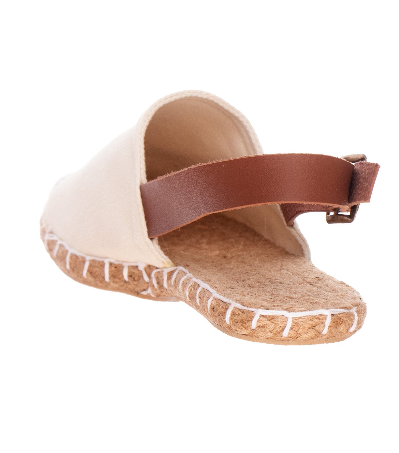 lotus resortwear elora espadrille slip ons cream