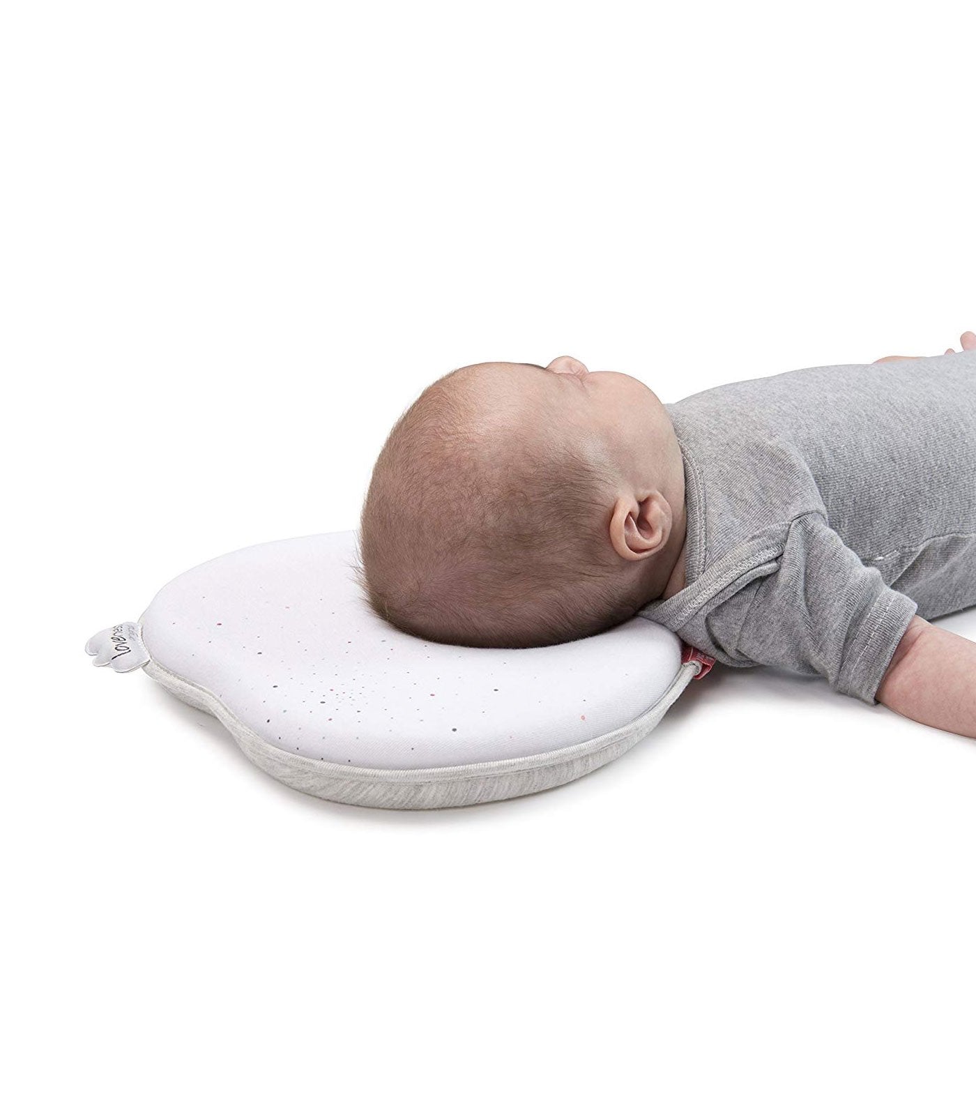 babymoov lovenest baby pillow white