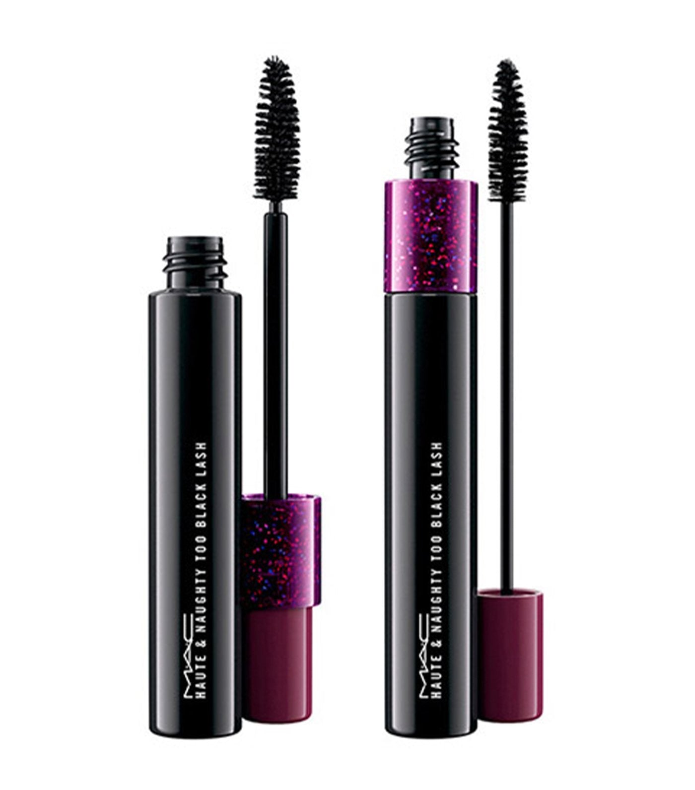 mac cosmetics haute and naughty too black lash mascara