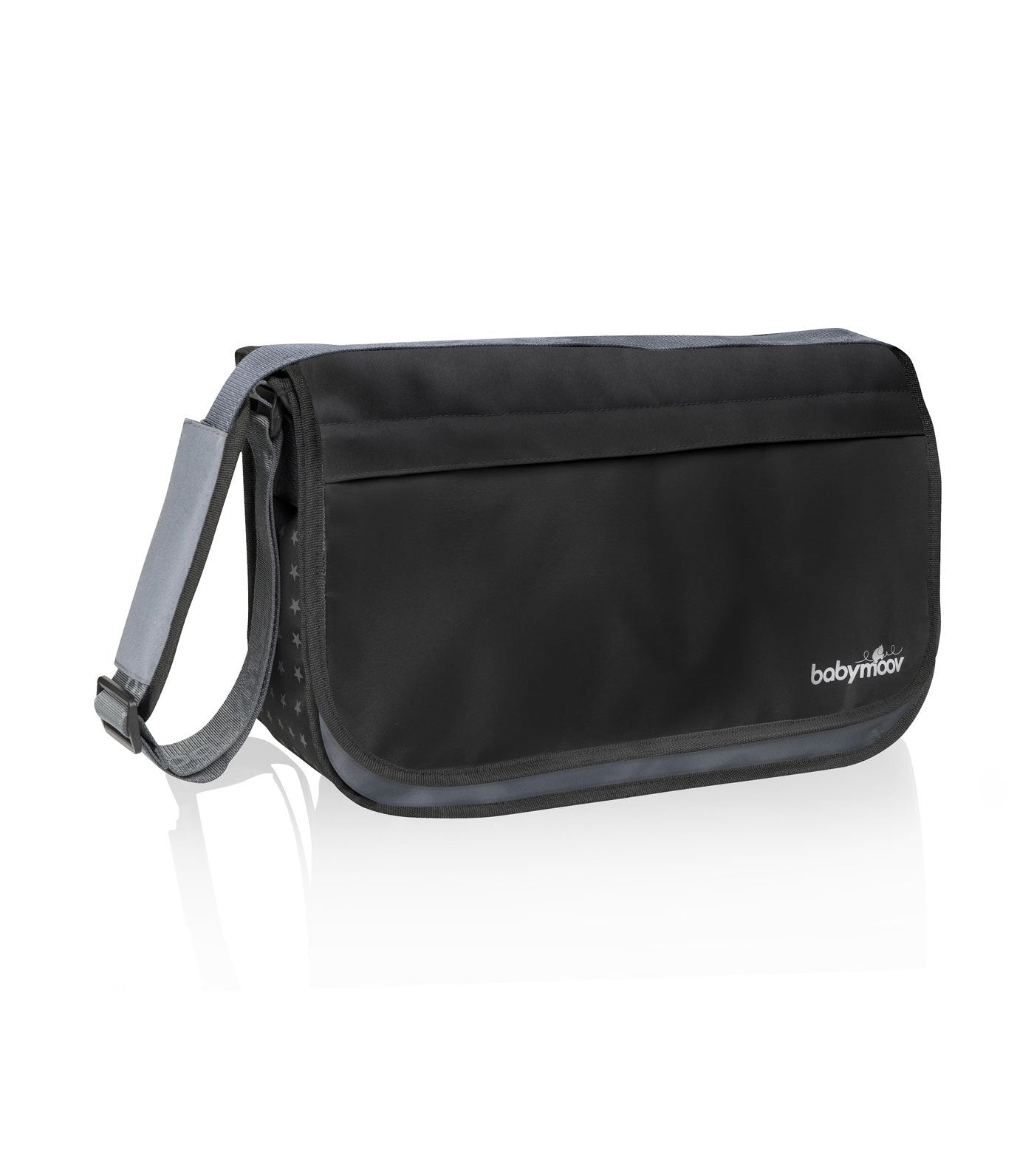 Messenger Diaper Bag - Black