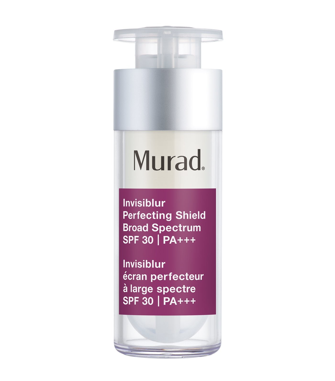 murad invisiblur perfecting shield broad spectrum spf30 sunscreen