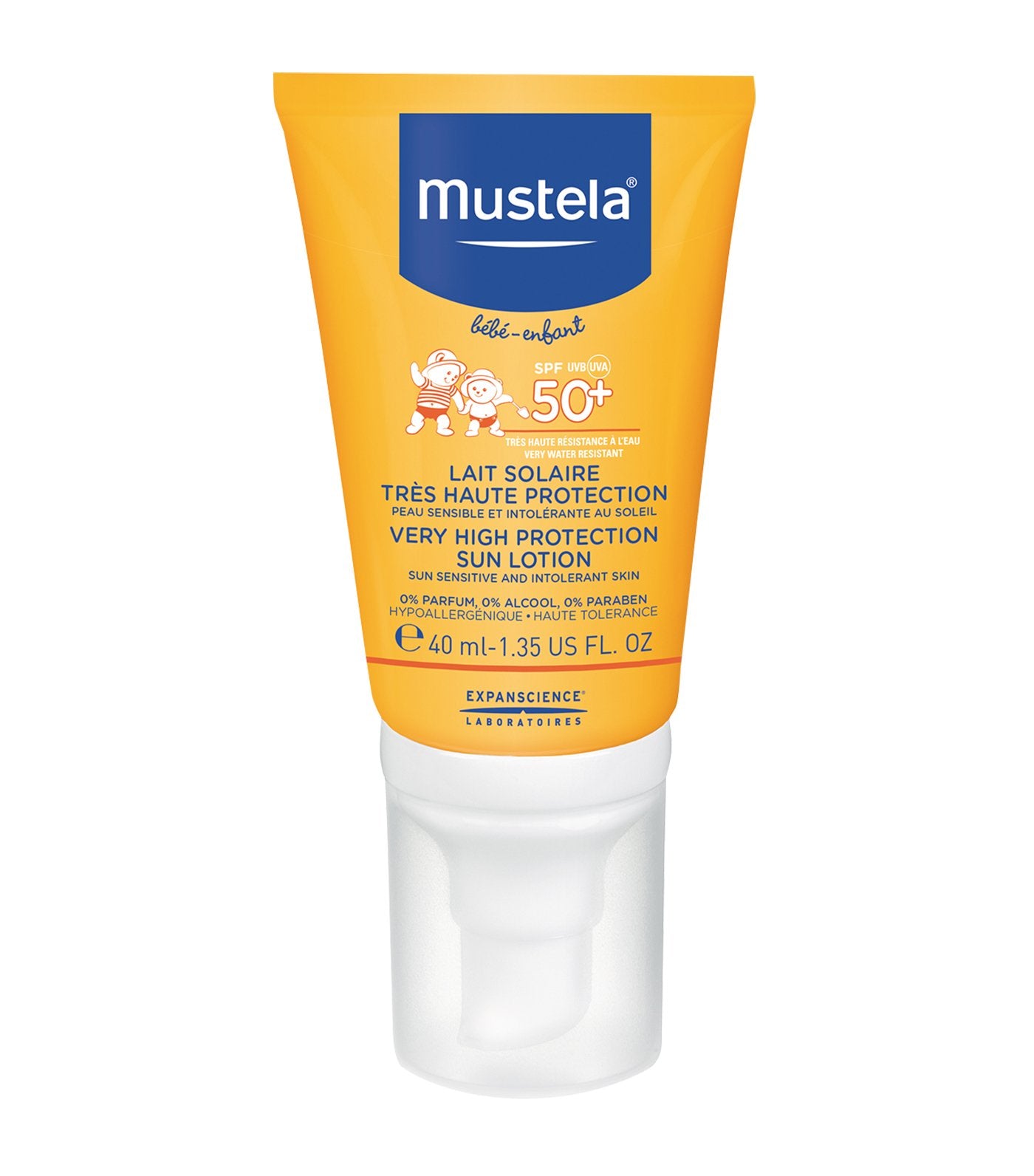 mustela very high protection sun lotion 40ml