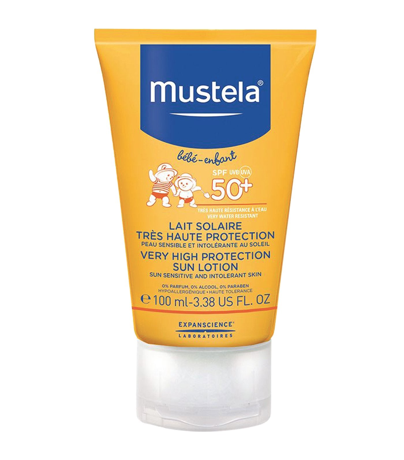 mustela very high protection sun lotion 100ml