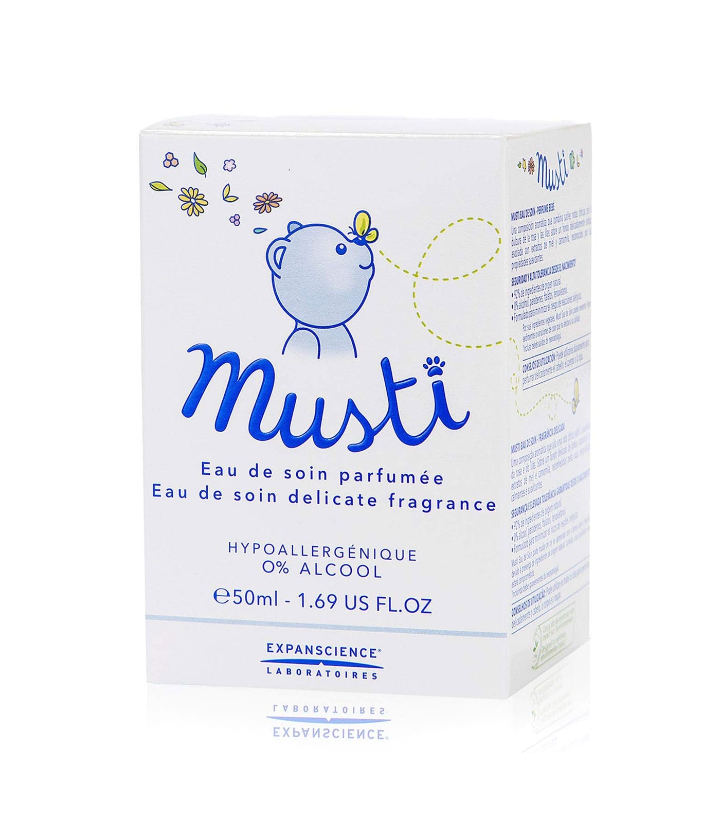 mustela musti eau de soin 50ml