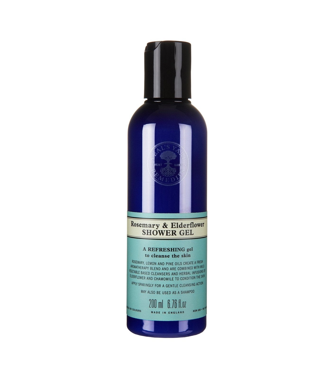 neal's yard remedies rosemary and elderflower shower gel