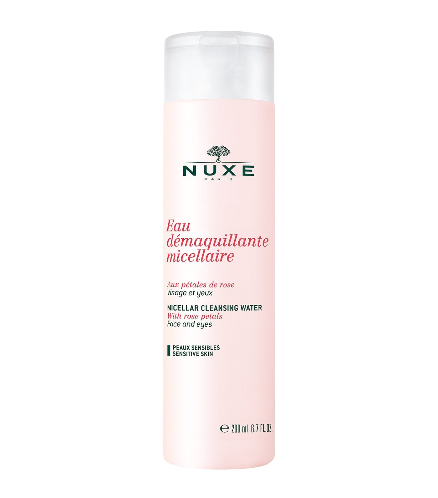 nuxe rose petal micellar cleansing water