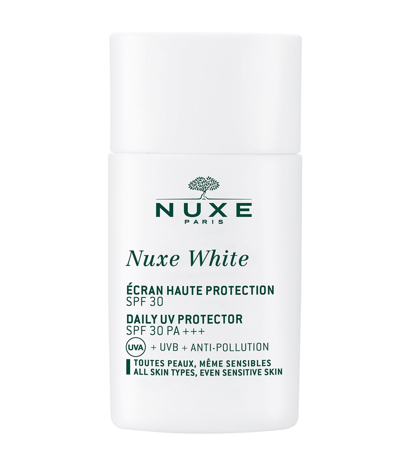 nuxe white écran spf30