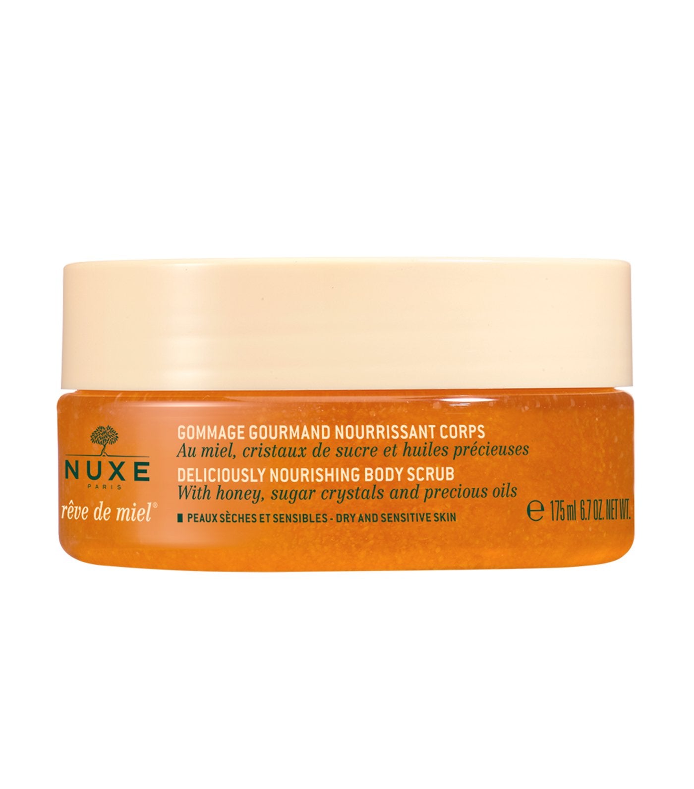 nuxe rêve de miel® body scrub