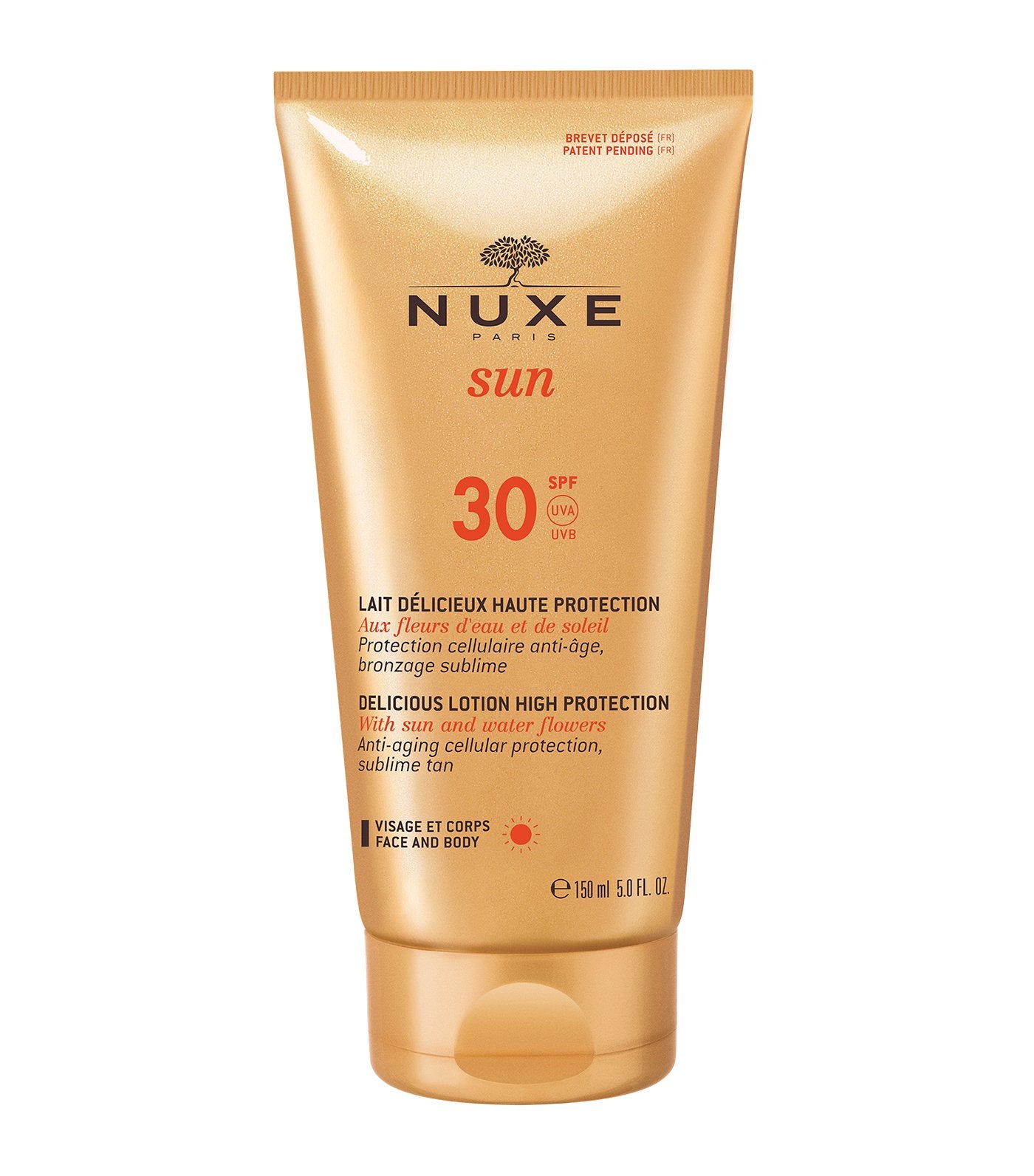 nuxe sun delicious lotion high protection spf 30