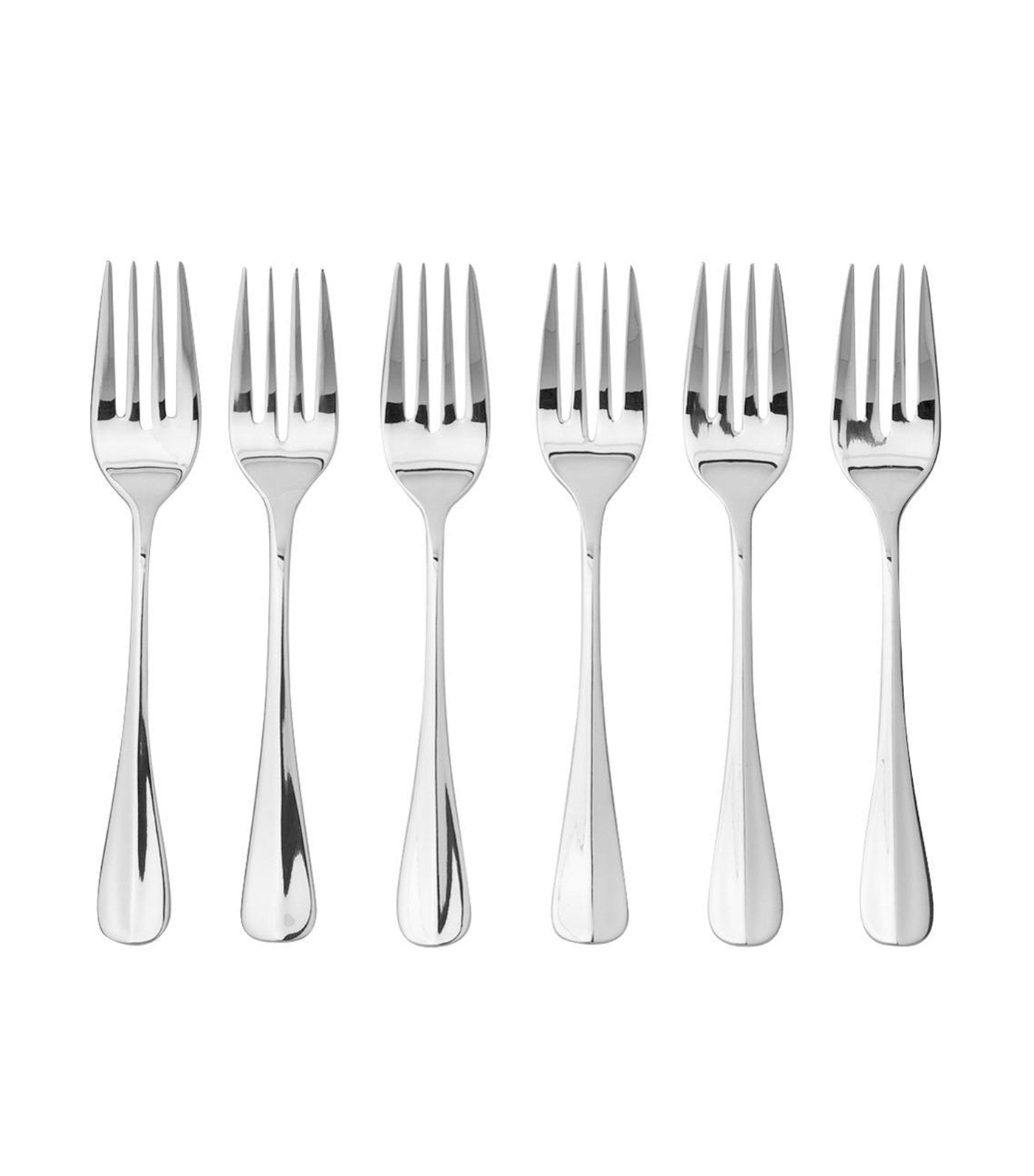 oneida savor salad forks six-piece set