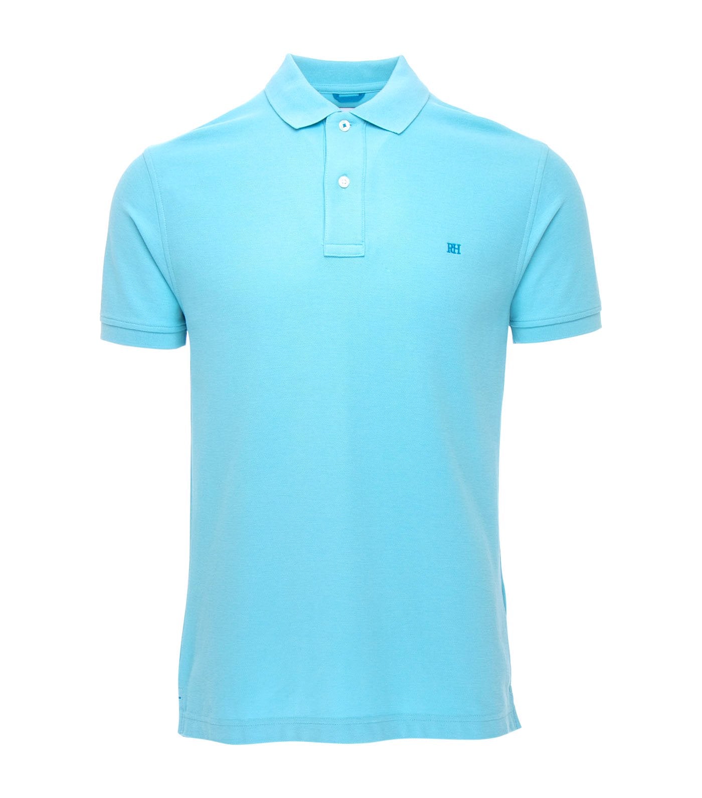 pedro del hierro classic fit polo shirt light blue