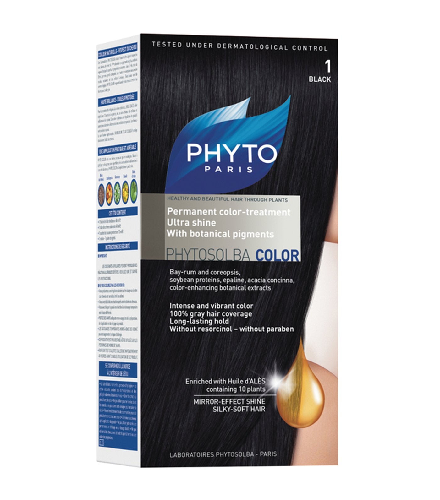 phyto color 1 black